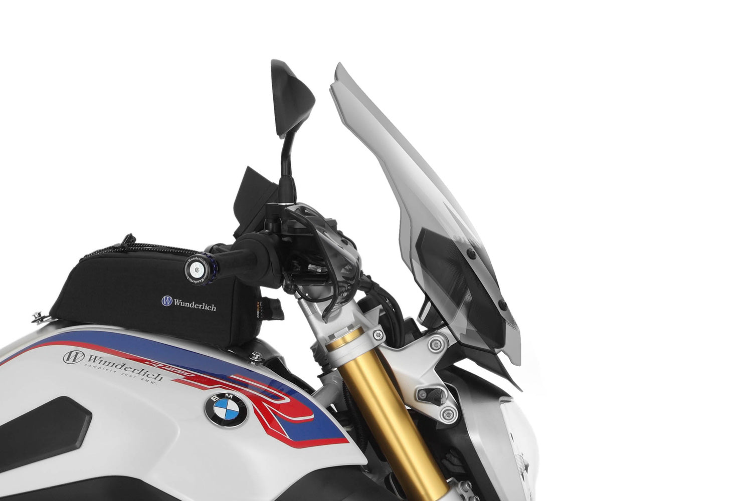 Wunderlich Windshield Marathon | Light Smoke | BMW C 400 X -   Pyramid Motorcycle Accessories