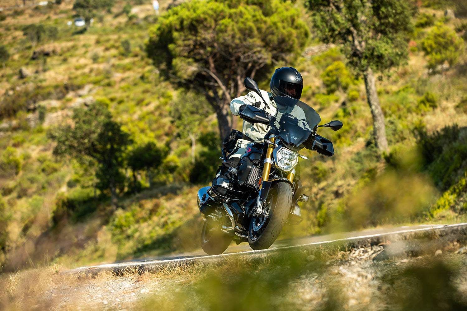 Wunderlich Windshield Marathon | Light Smoke | BMW C 400 X -   Pyramid Motorcycle Accessories