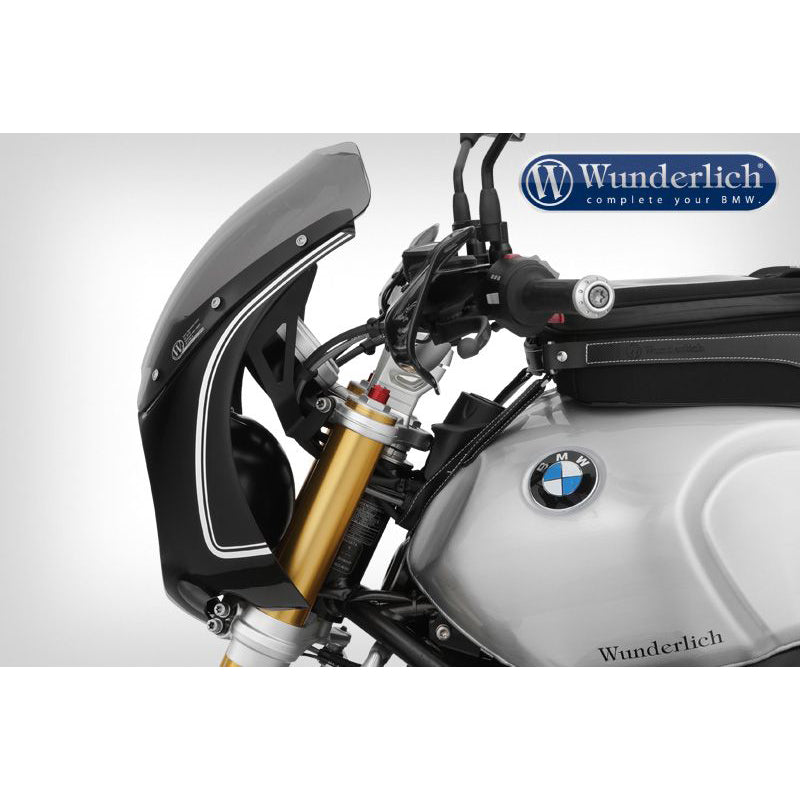 Wunderlich Daytona Cladding Blackstorm Metallic | White Striped -   Pyramid Motorcycle Accessories