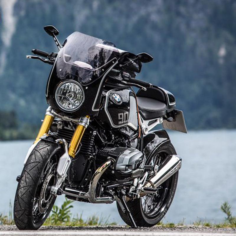 Wunderlich Daytona Cladding Blackstorm Metallic | White Striped -   Pyramid Motorcycle Accessories