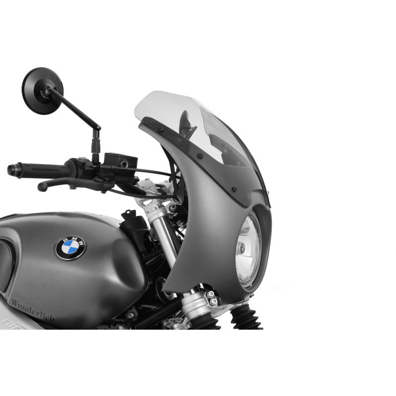 Wunderlich Daytona Scrambler Cockpit Fairing | Monolith Metallic Matt -   Pyramid Motorcycle Accessories