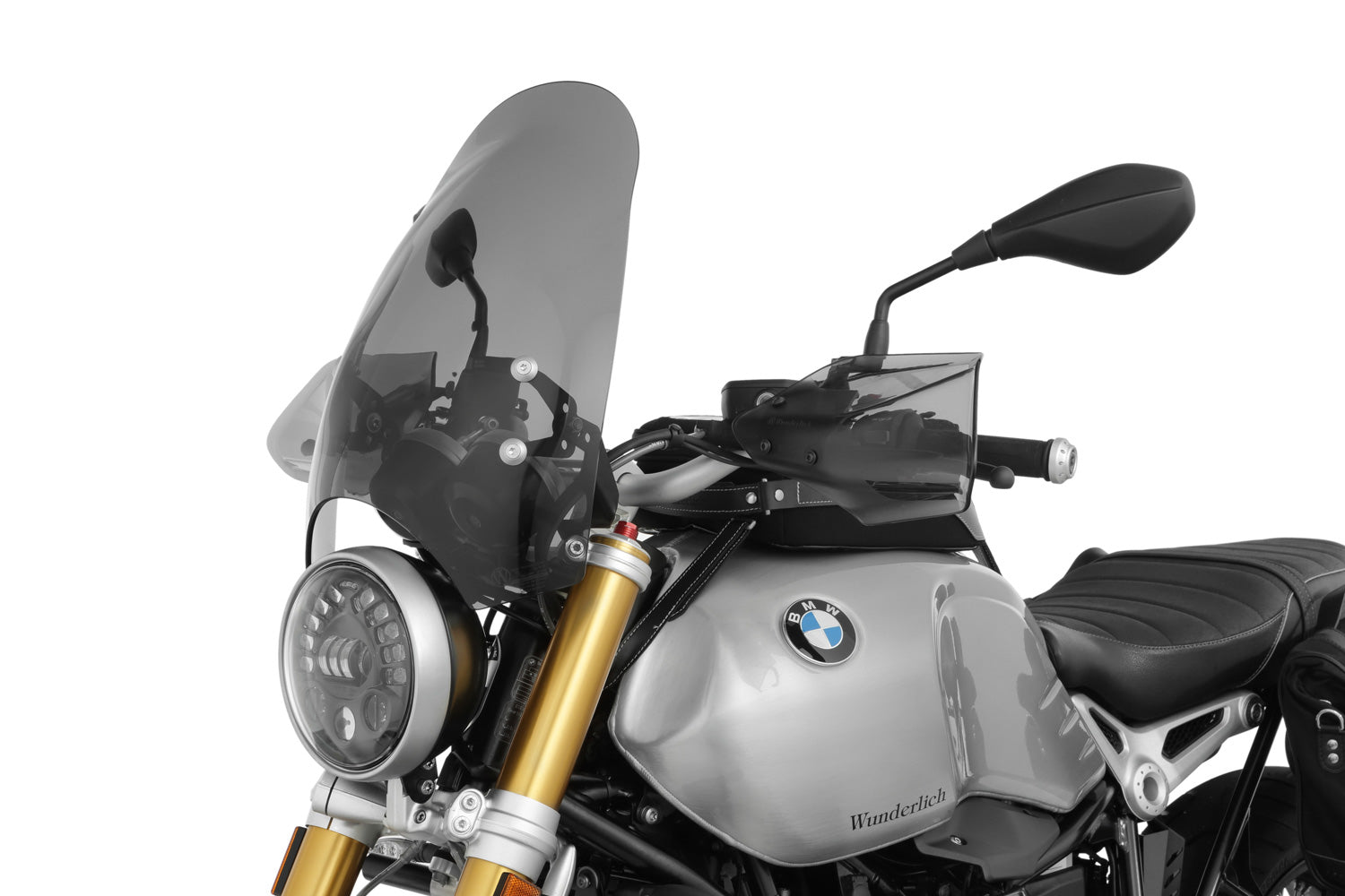 Wunderlich Touring Windshield 70th-Roadster | Clear | BMW R 12 -   Pyramid Motorcycle Accessories