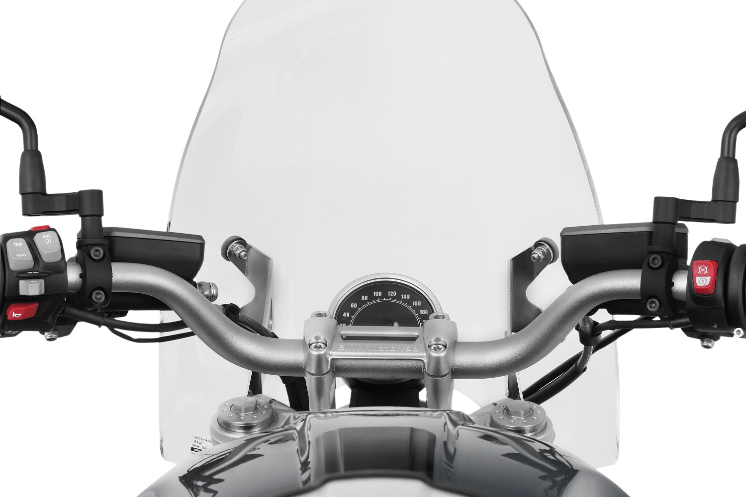 Wunderlich Touring Screen 70th-Roadster | Clear | BMW R nineT -   Pyramid Motorcycle Accessories