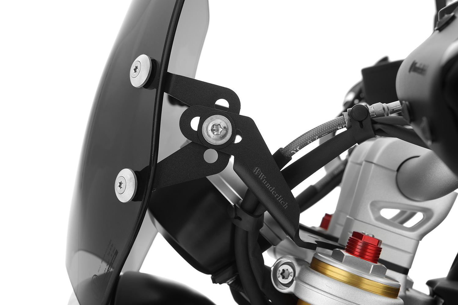 Wunderlich Sport Windshield Speed Short | Light Smoke | BMW R nineT Scrambler -   Pyramid Motorcycle Accessories