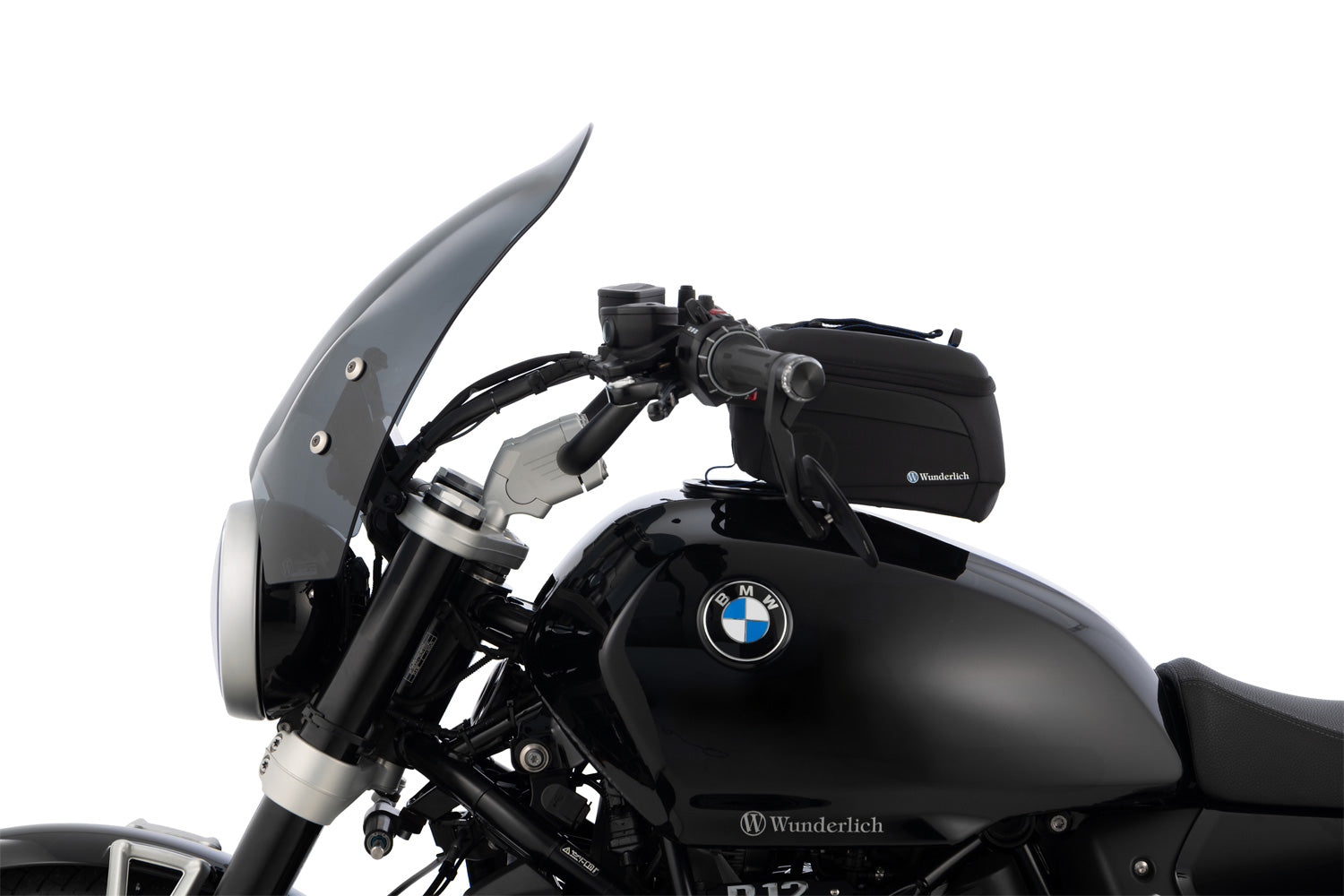 Wunderlich Touring Windshield Marathon | Light Smoke | BMW R 1250 RT -   Pyramid Motorcycle Accessories