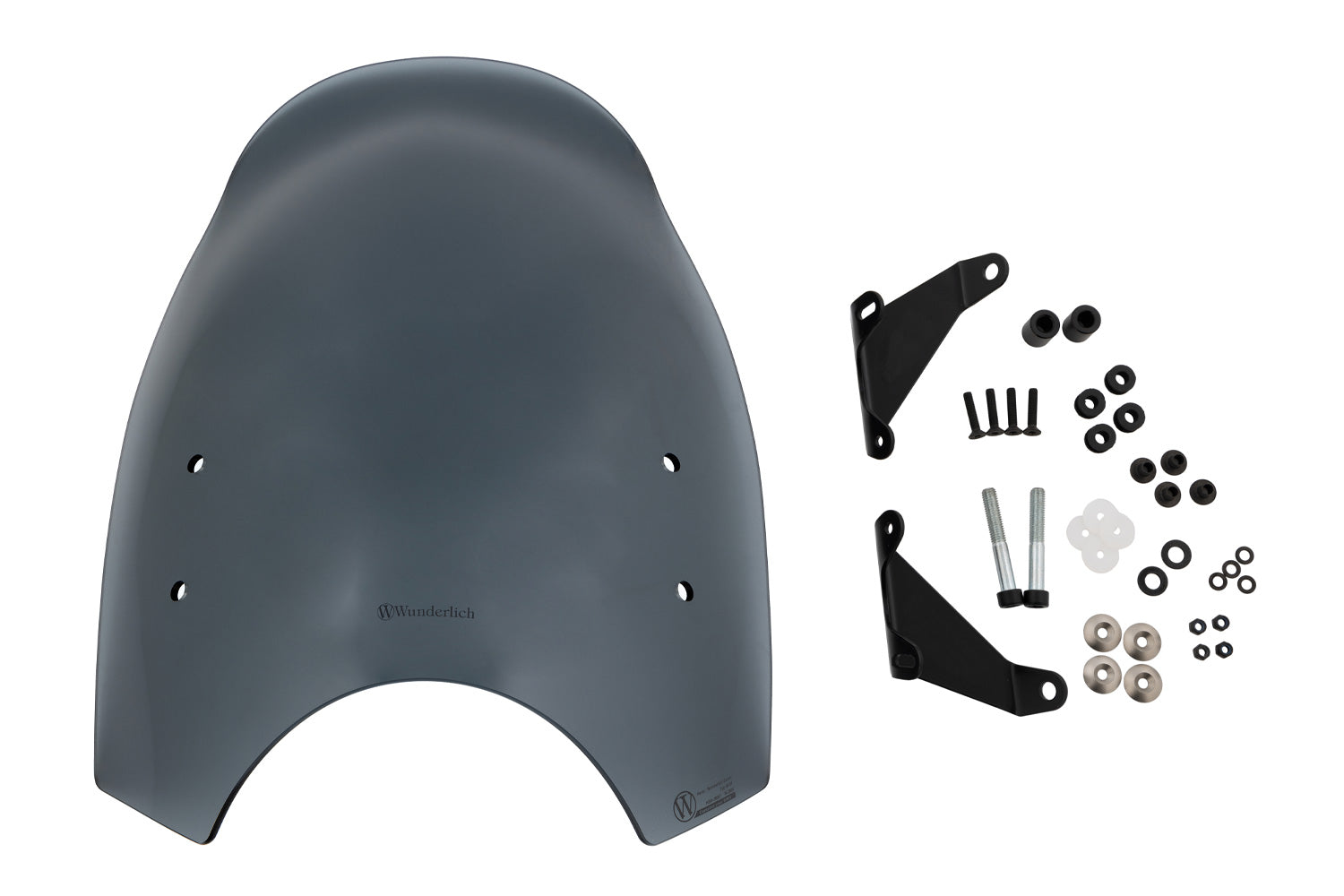 Wunderlich Touring Windshield Marathon | Light Smoke | BMW R 1250 RT -   Pyramid Motorcycle Accessories