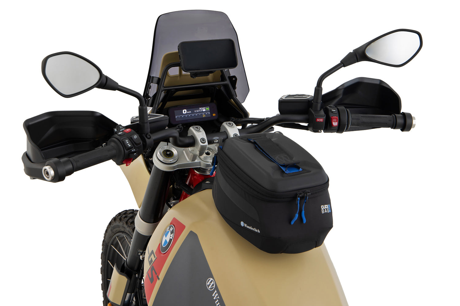 Wunderlich Windshield For Headlamp Fairing | Light Smoke | BMW R 12 G/