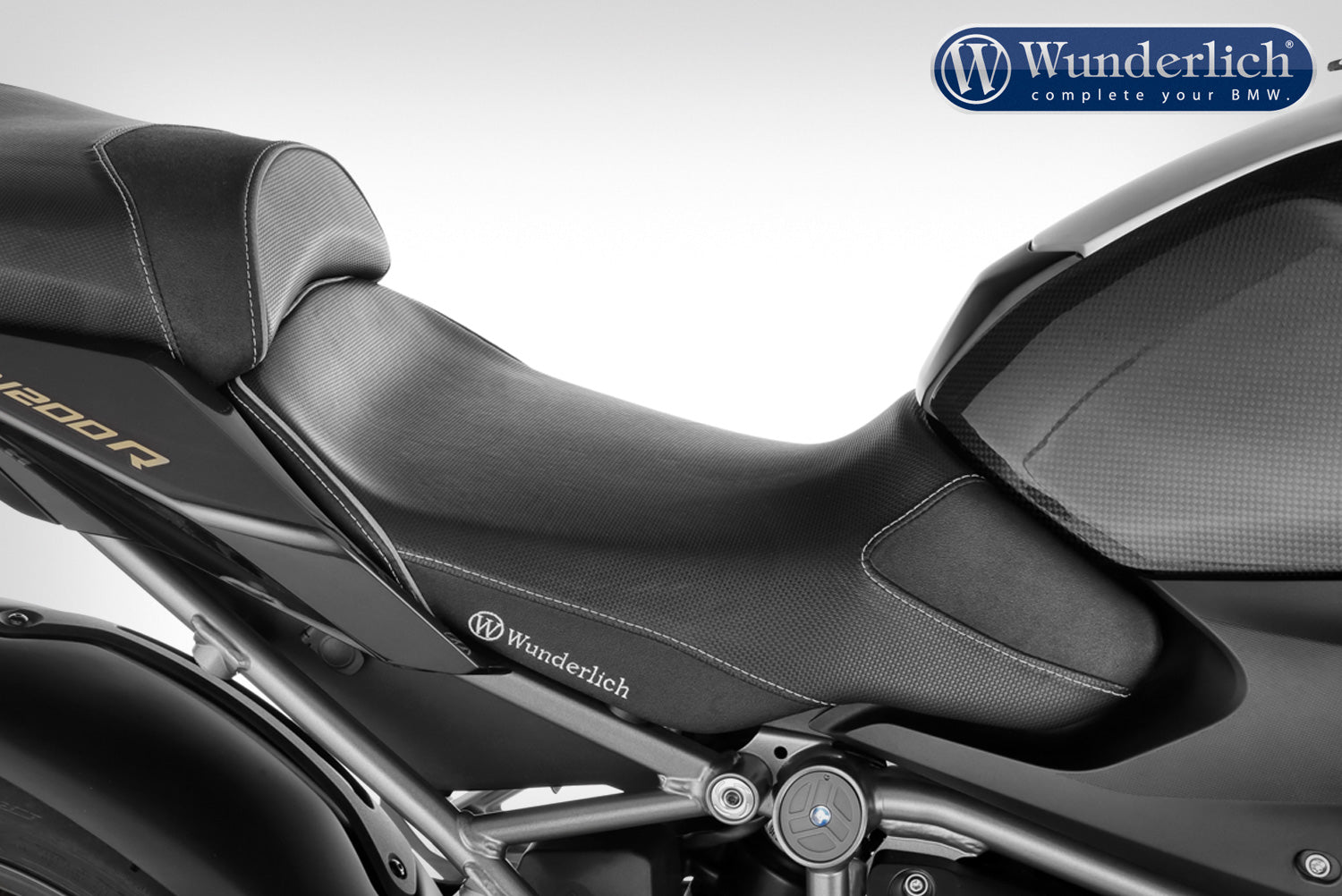 Wunderlich Rider Seat Aktivkomfort 30mm Low | Black | BMW R 1200 GS -   Pyramid Motorcycle Accessories