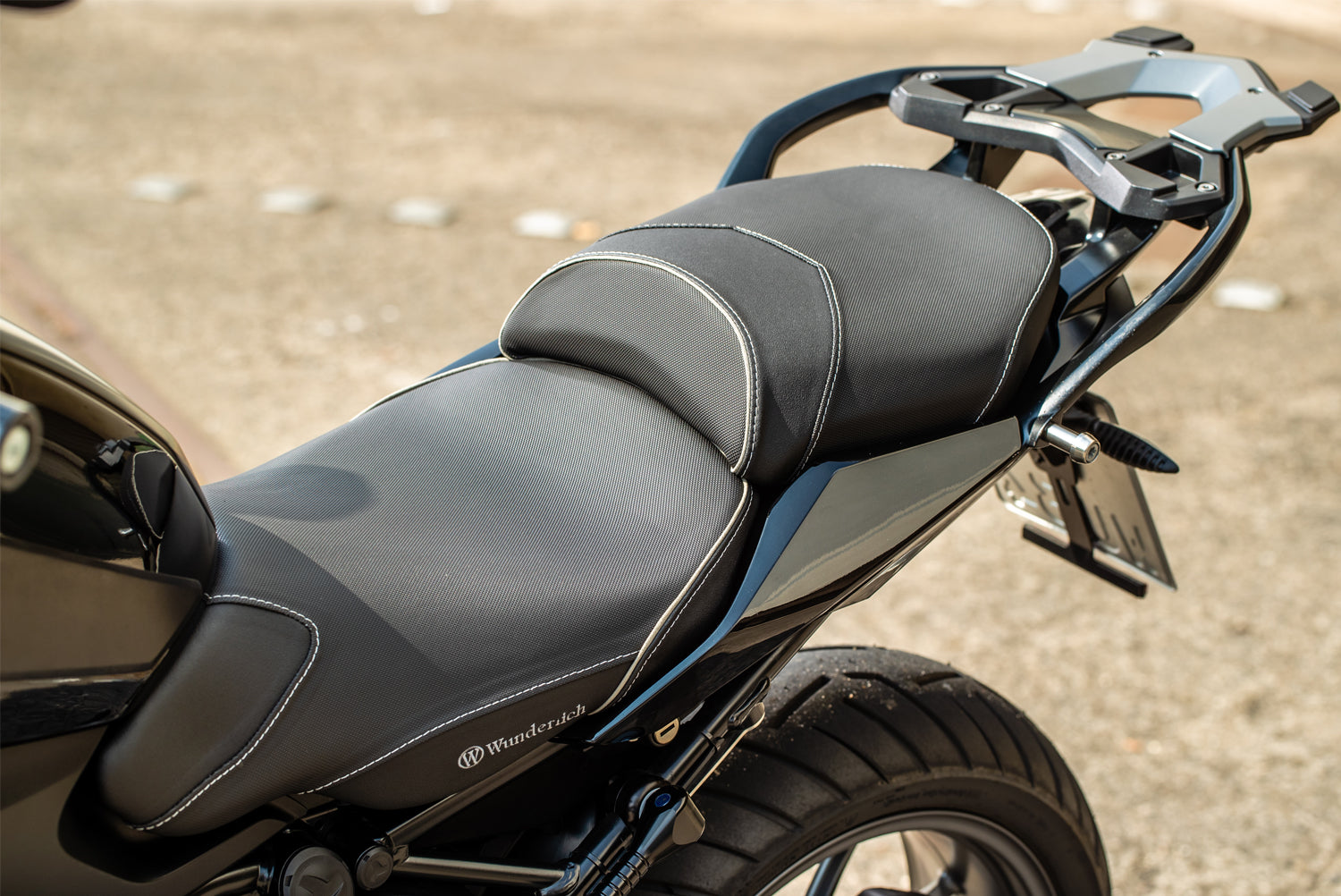 Wunderlich Passenger Seat Thermopro Aktivkomfort Standard | Black | BMW S 1000 R -   Pyramid Motorcycle Accessories