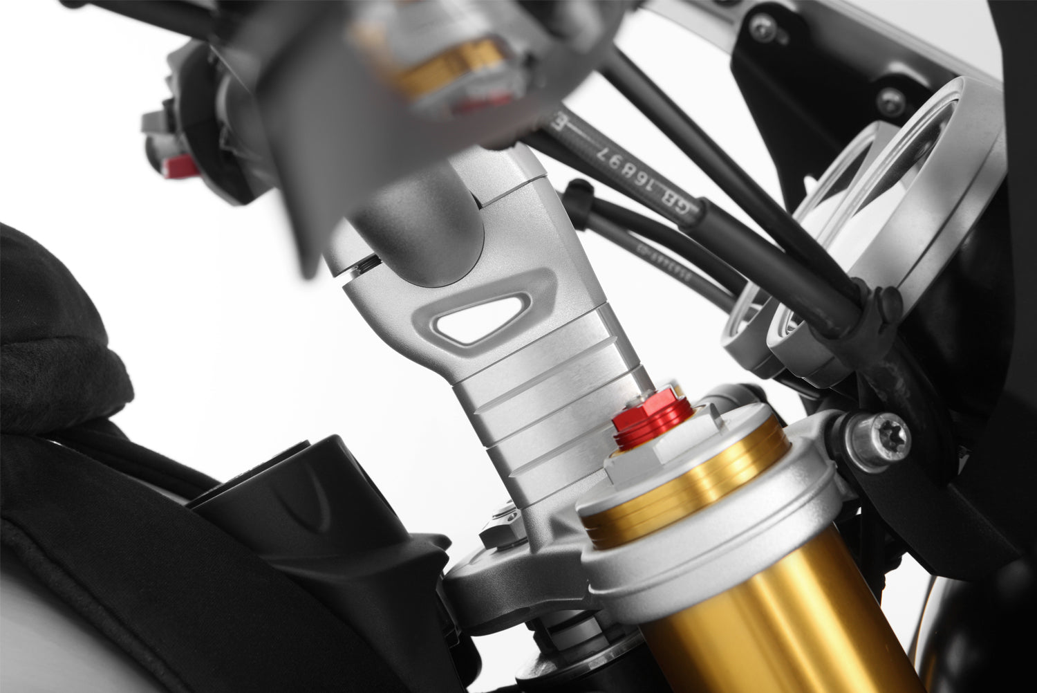 Wunderlich Handlebar Riser Ergo 20mm | Silver | BMW F 650 GS -   Pyramid Motorcycle Accessories