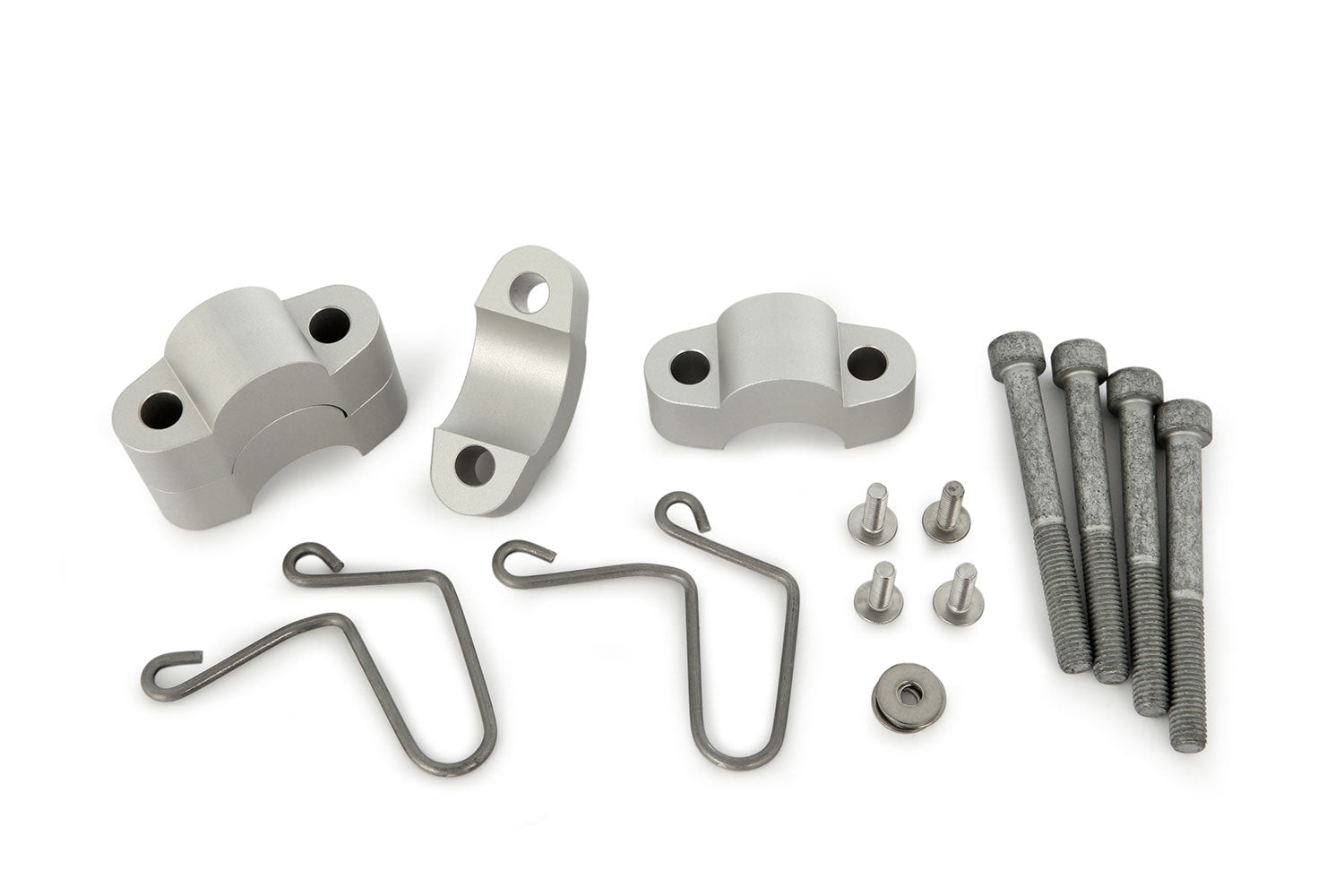 Wunderlich Handlebar Riser Ergo 20mm | Silver | BMW R 12 -   Pyramid Motorcycle Accessories