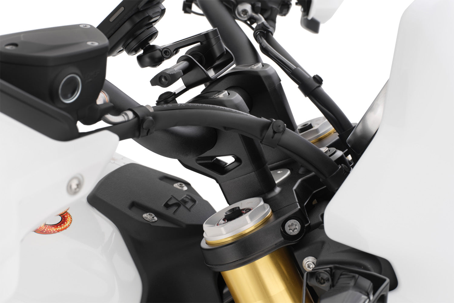 Wunderlich Handlebar Riser Ergo 20mm | Silver | BMW R 12 G/S -   Pyramid Motorcycle Accessories