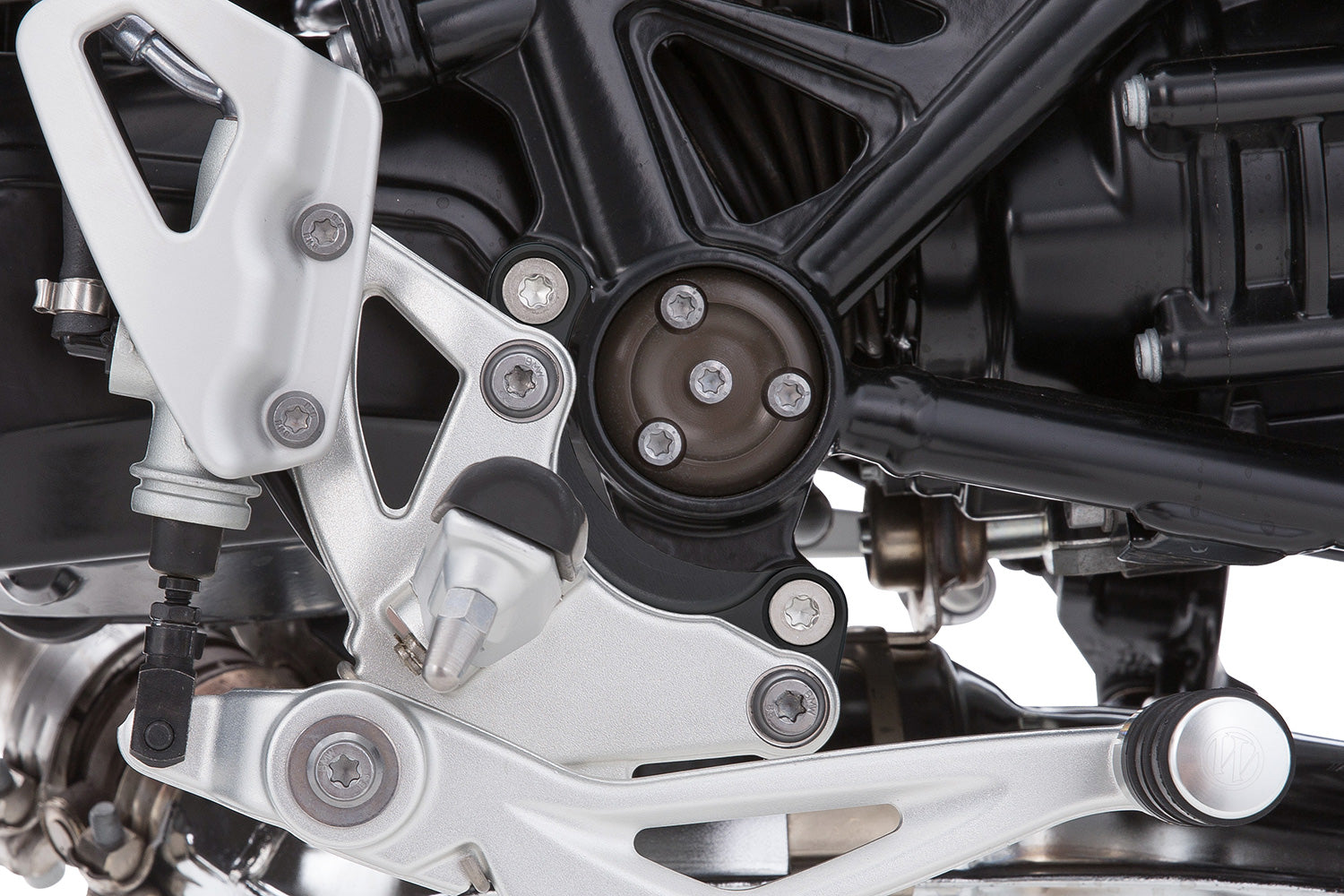 Wunderlich Ergo Footrest Lowering Kit Rider | Black -   Pyramid Motorcycle Accessories