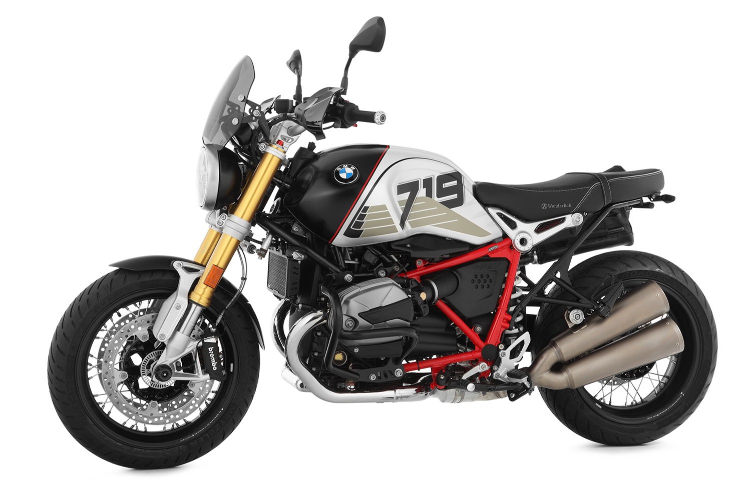 Wunderlich Ergo Footrest Lowering Kit Rider | Black -   Pyramid Motorcycle Accessories