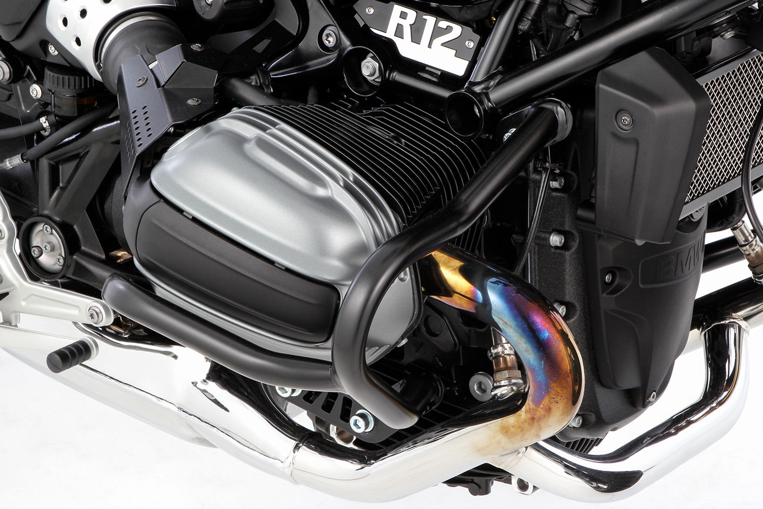Wunderlich Engine Protection Bar Guard | BMW R12 | Black -   Pyramid Motorcycle Accessories