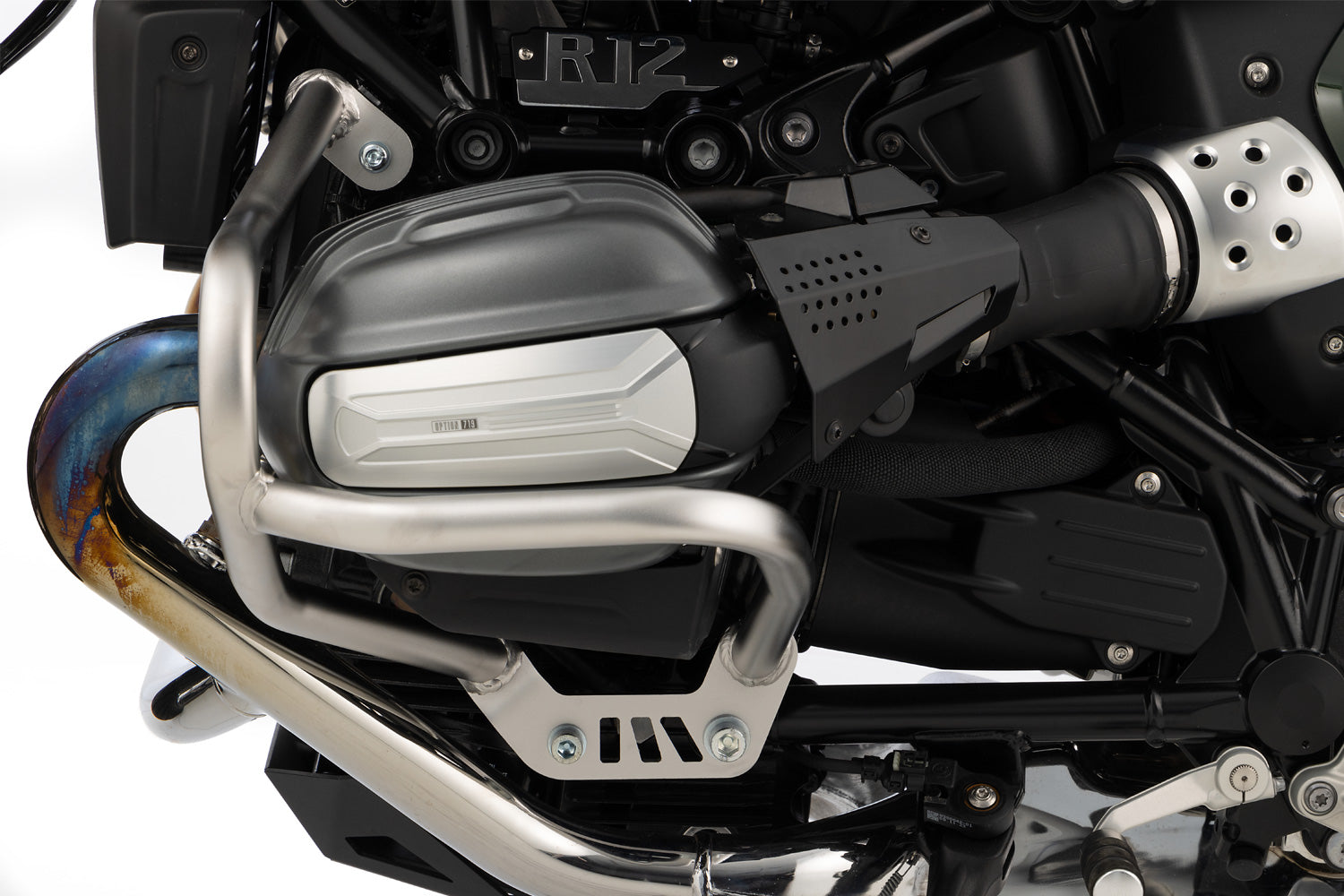 Wunderlich Engine Protection Bar Guard BMW | R 12 | Silver -   Pyramid Motorcycle Accessories