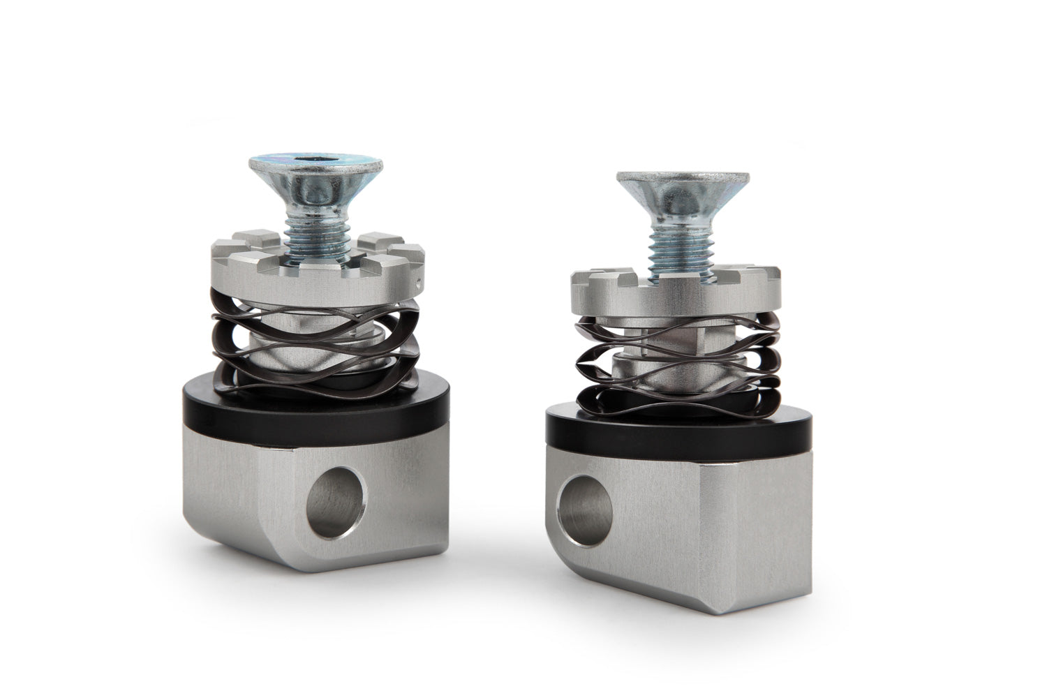 Wunderlich Vario Joint Passenger Pair | Silver -   Pyramid Motorcycle Accessories