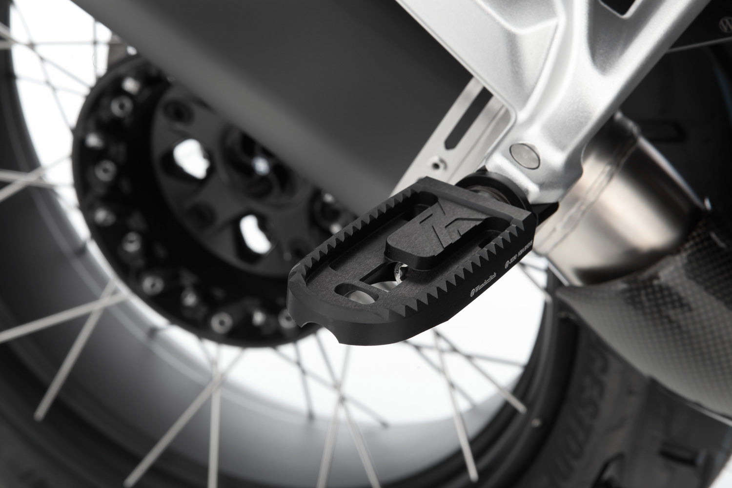 Wunderlich Vario Joint Passenger Evo1 Pair | Silver | BMW R 1200 GS -   Pyramid Motorcycle Accessories