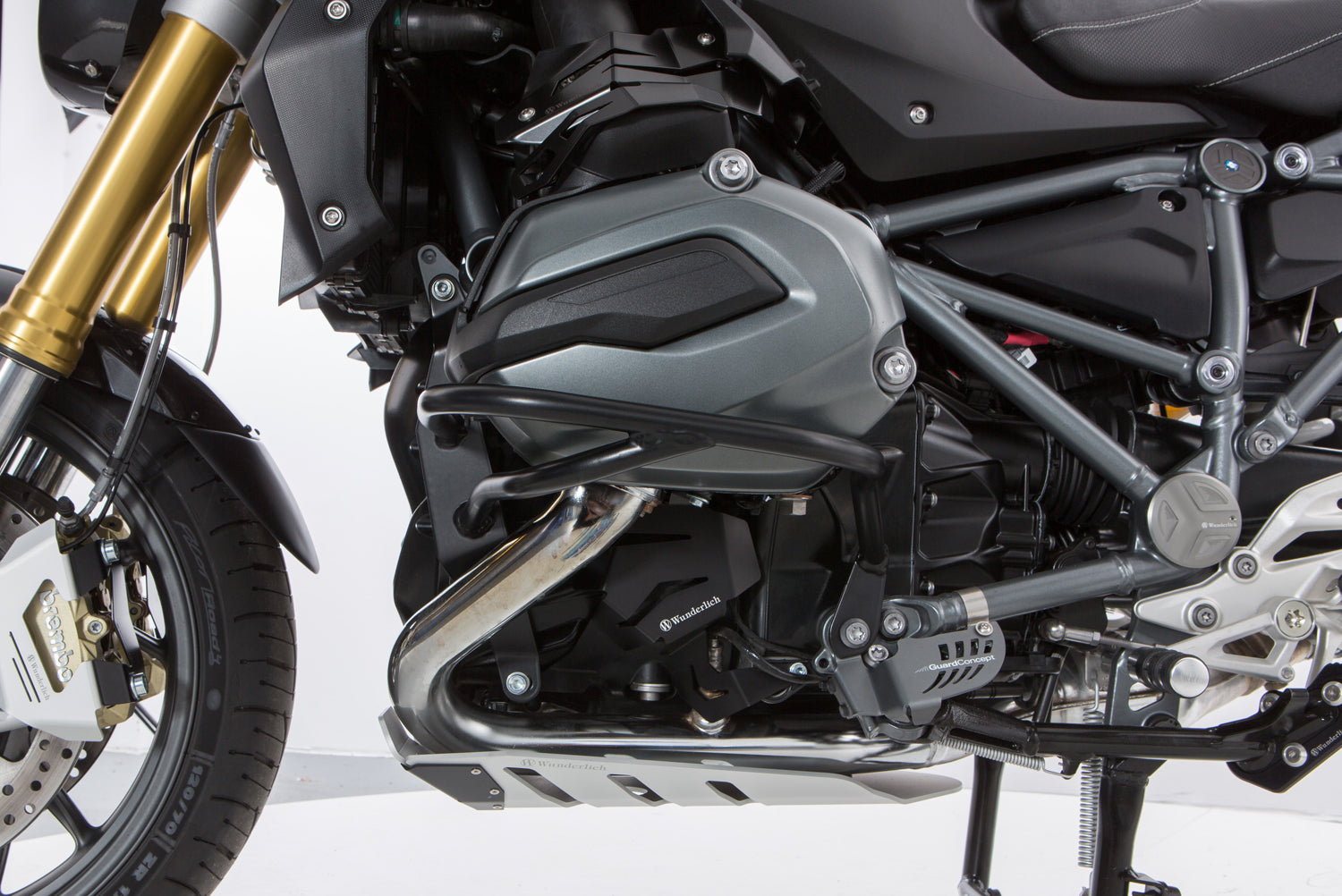 Wunderlich Engine Protection Bar Sport | F 900 XR | Black -   Pyramid Motorcycle Accessories