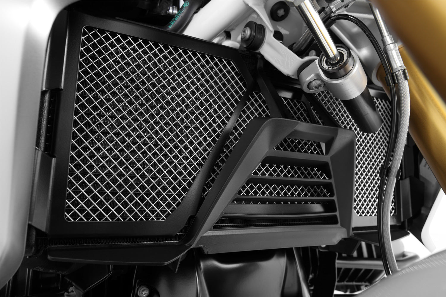 Wunderlich Protection Grille For Belly Pan | Black | BMW M 1000 R -   Pyramid Motorcycle Accessories