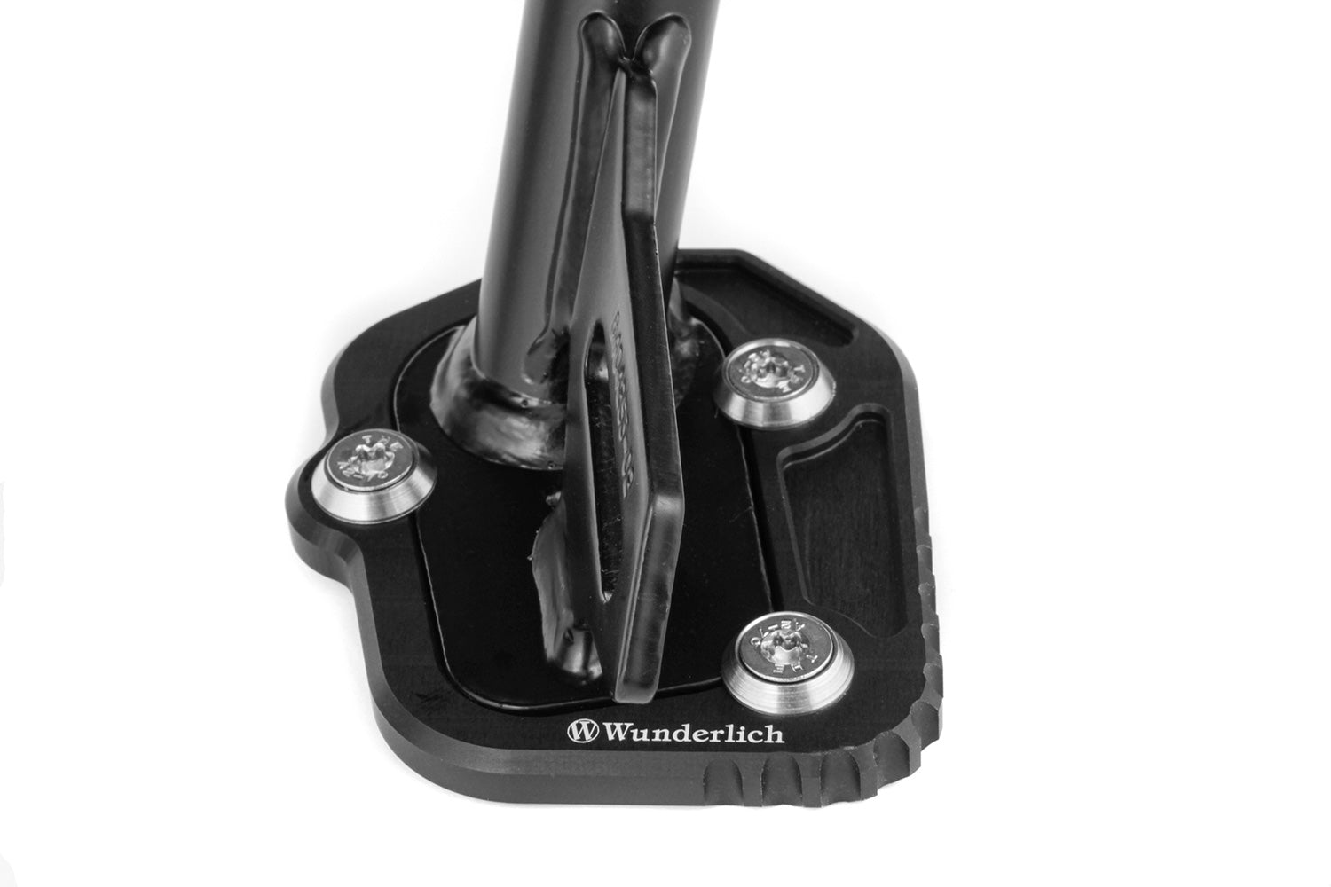 Wunderlich Side Stand Enlarger Standard | Black | BMW F 800 GS -   Pyramid Motorcycle Accessories