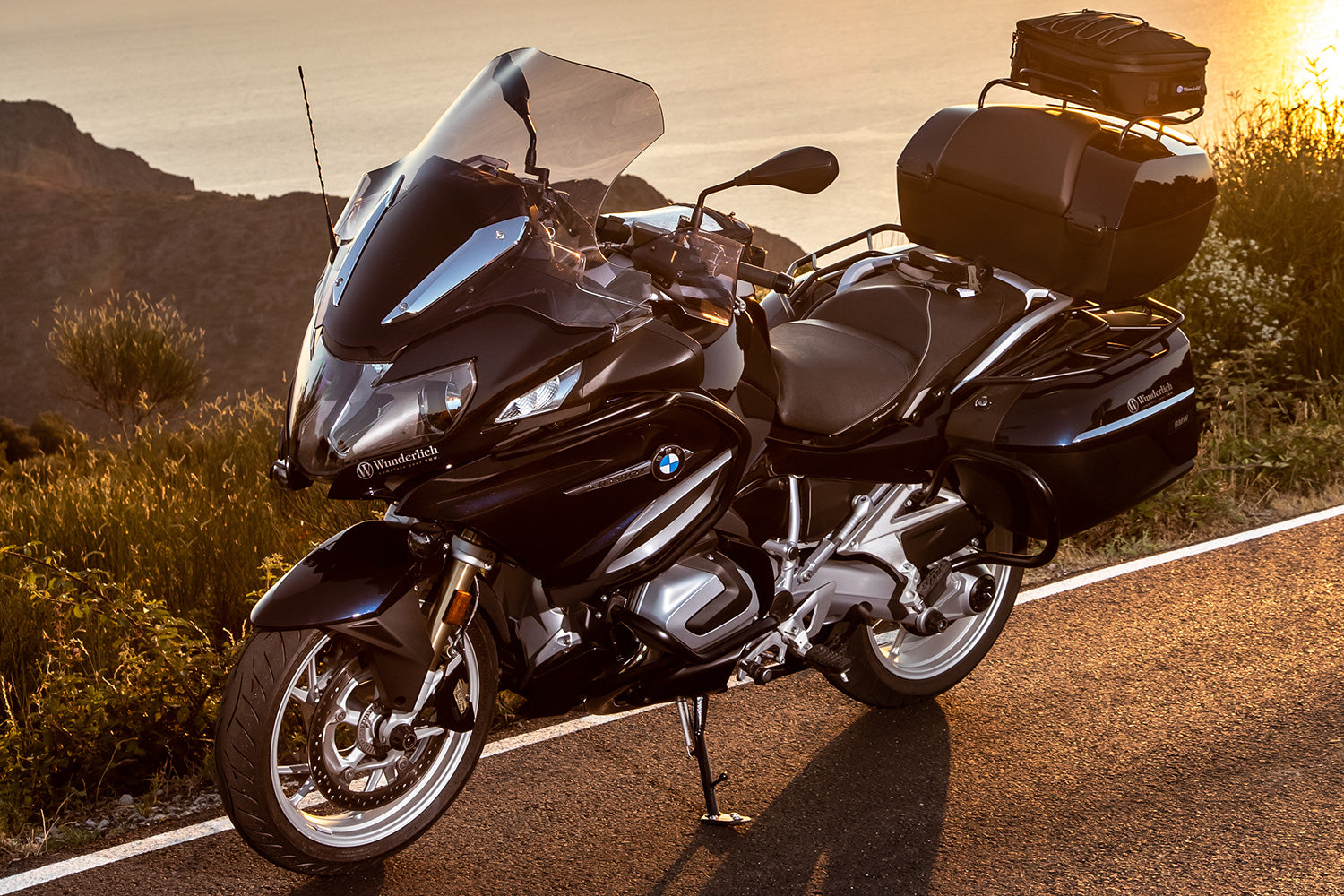 Wunderlich Navigation Holder for Equipment Carrier Universal | Black -   Pyramid Motorcycle Accessories