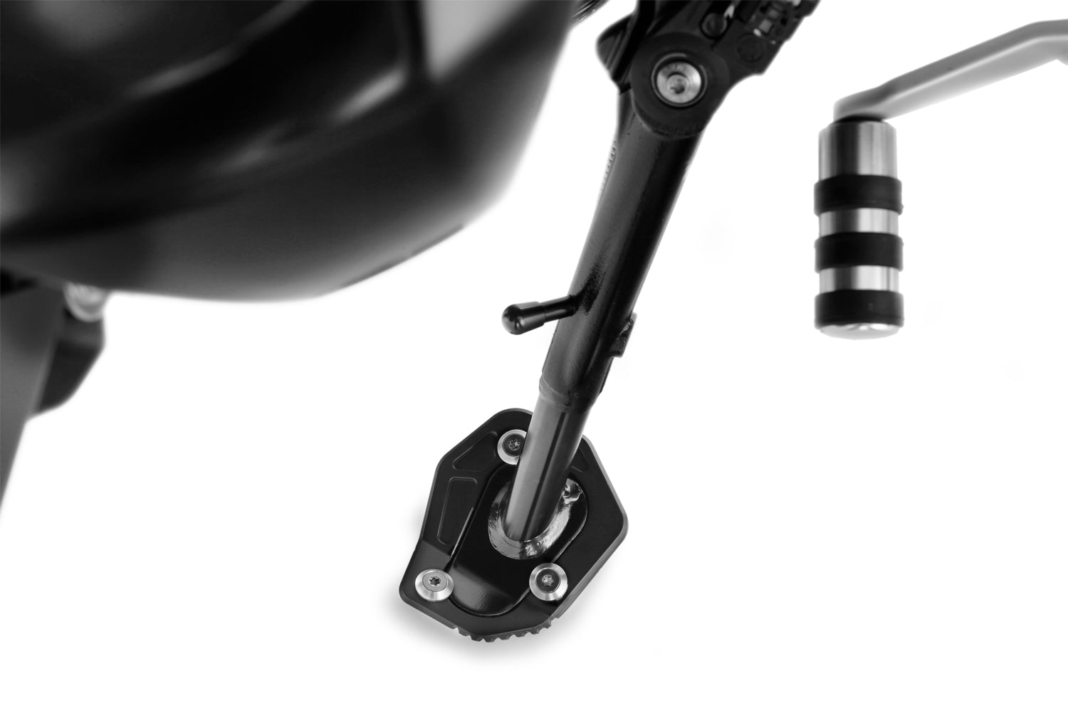 Wunderlich Side Stand Enlarger | Black | BMW C 400 X -   Pyramid Motorcycle Accessories