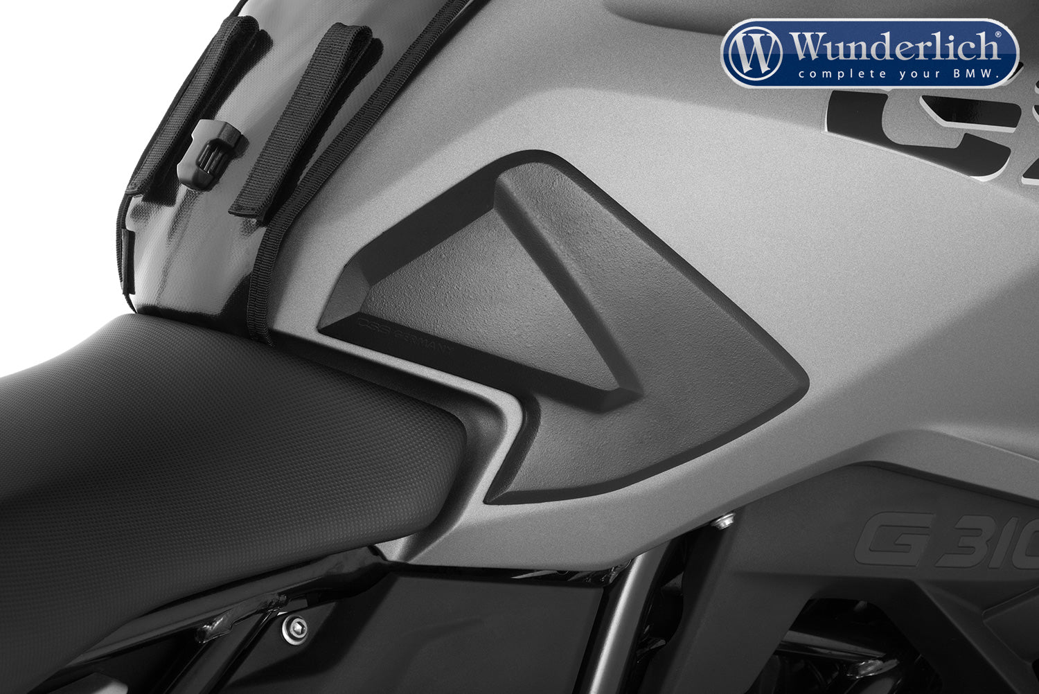 Wunderlich Tank Pad Set 5 Pieces | Black | BMW R 1250 RT -   Pyramid Motorcycle Accessories