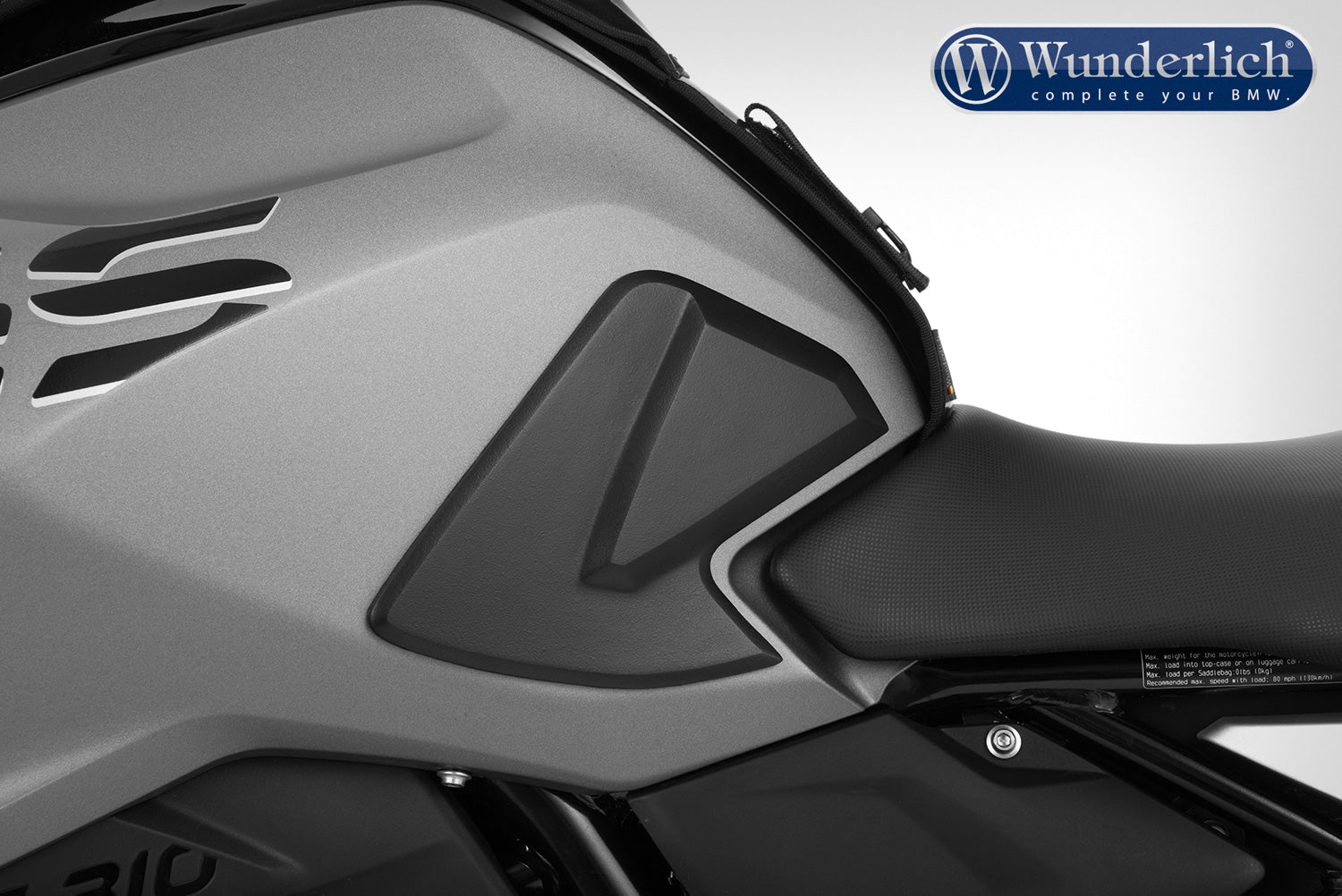 Wunderlich Tank Pad Set 5 Pieces | Black | BMW R 1250 RT -   Pyramid Motorcycle Accessories