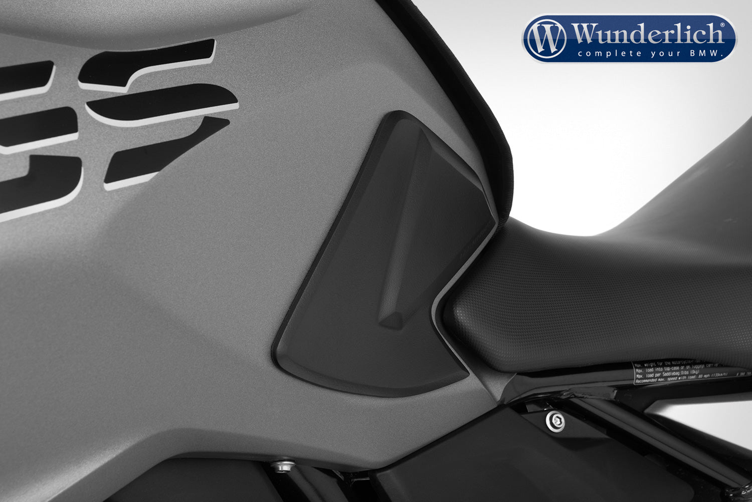 Wunderlich Tank Pad Set 5 Pieces | Black | BMW R 1250 RT -   Pyramid Motorcycle Accessories