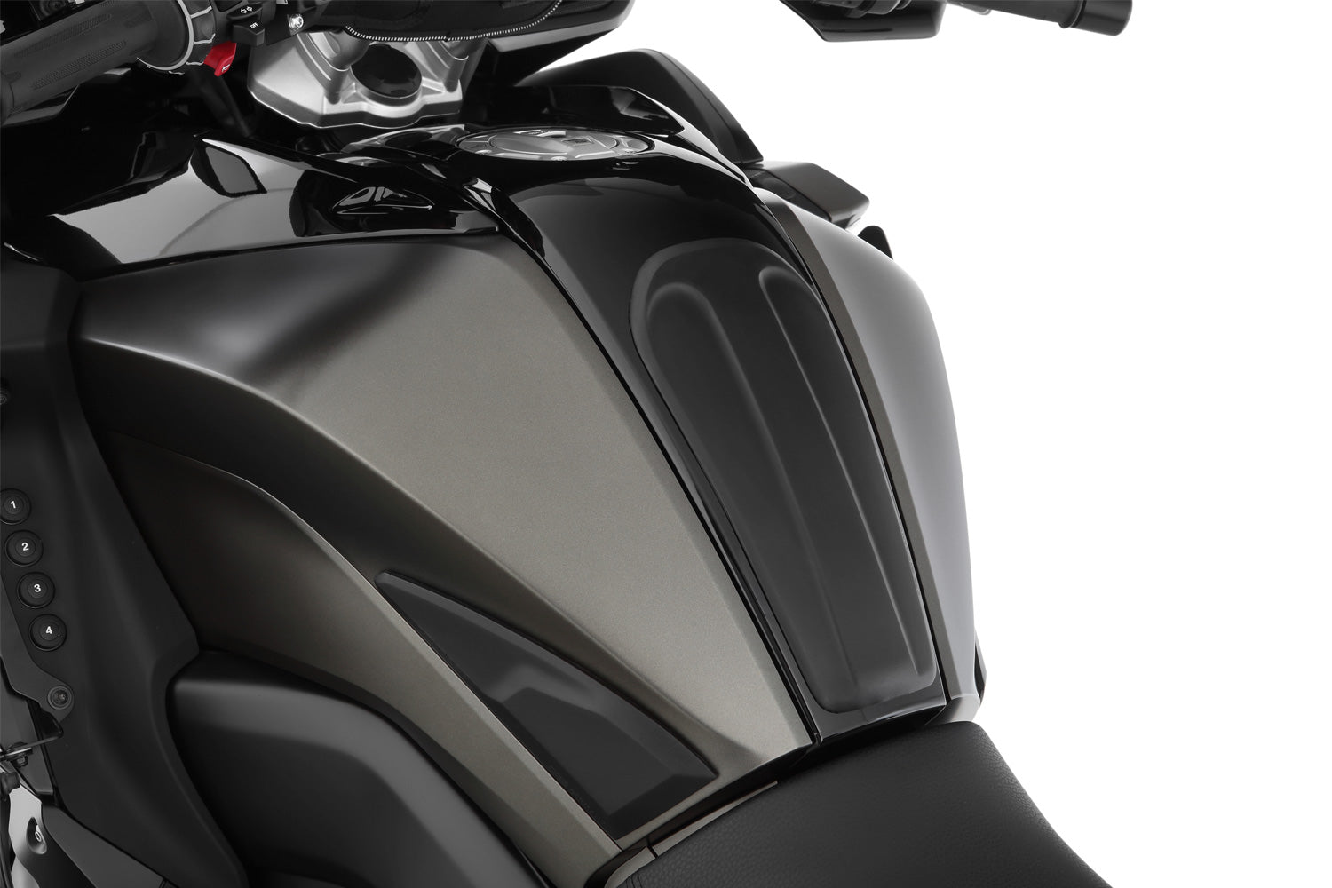 Wunderlich Tank Protection Pad 3-piece | Black | BMW F 750 GS -   Pyramid Motorcycle Accessories