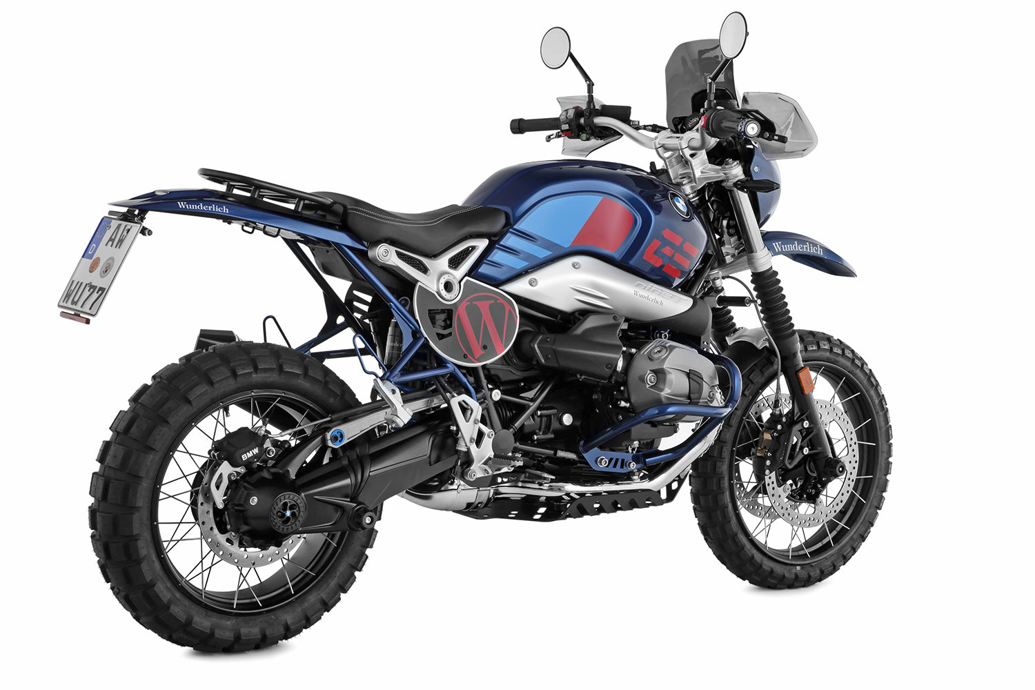 Wunderlich Hub Cover Tornado | Black | BMW R nineT -   Pyramid Motorcycle Accessories