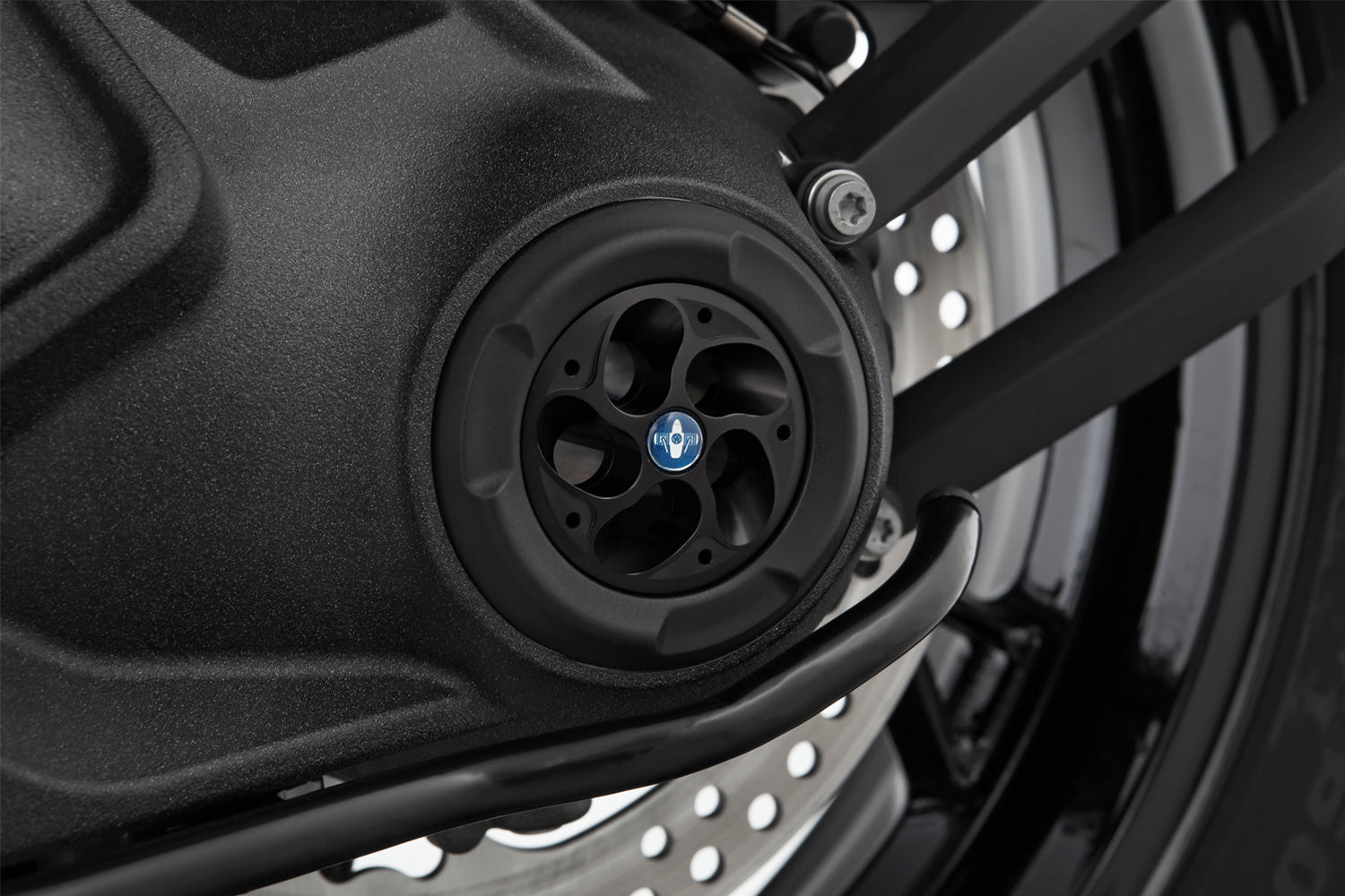 Wunderlich Hub Cover Tornado | Black | BMW R 1250 RT -   Pyramid Motorcycle Accessories