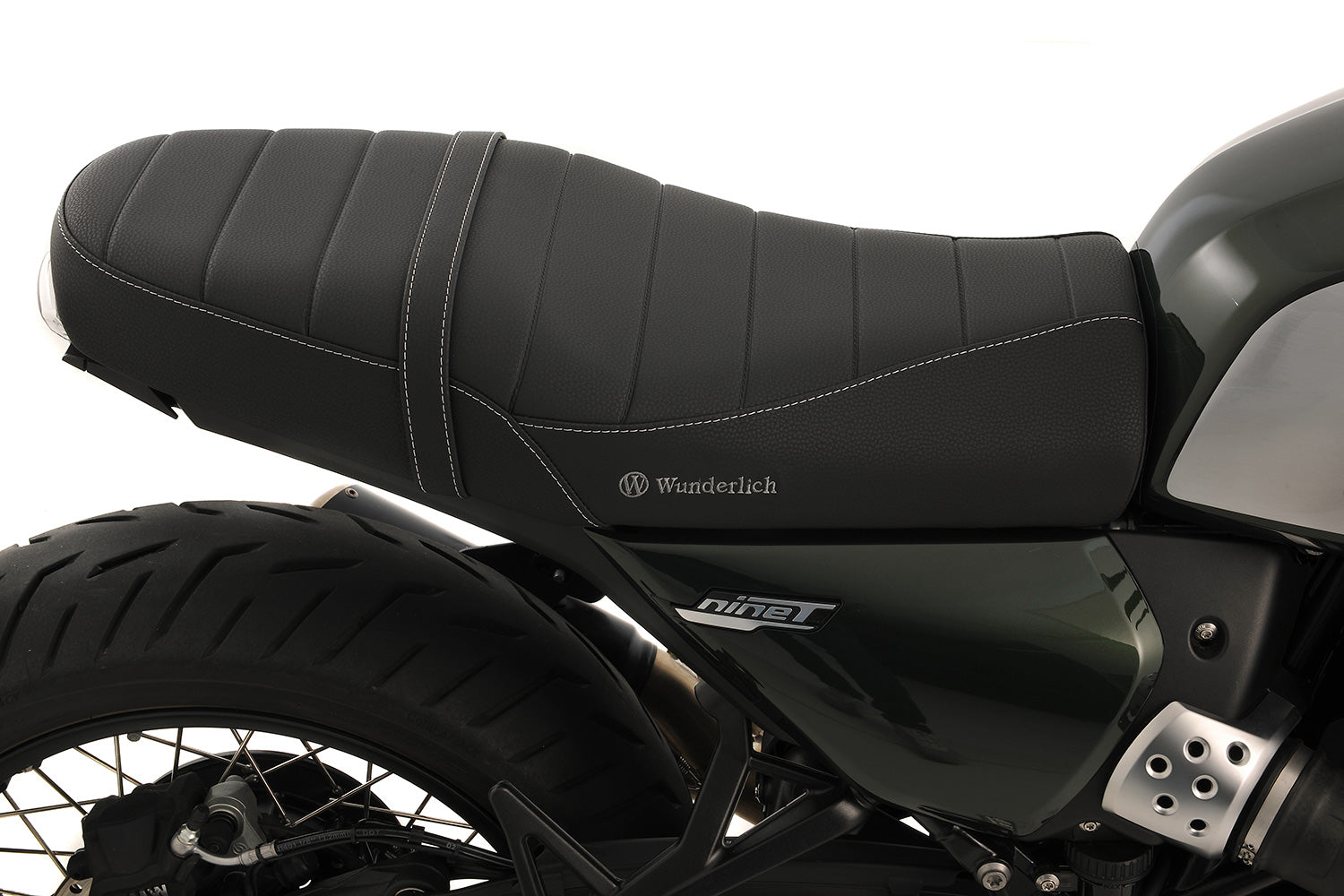 Wunderlich Aktivkomfort Seat | R 12 | Black -   Pyramid Motorcycle Accessories