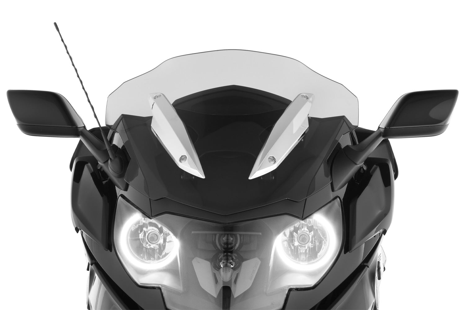 Wunderlich "Cruise" Windshield | Black -   Pyramid Motorcycle Accessories