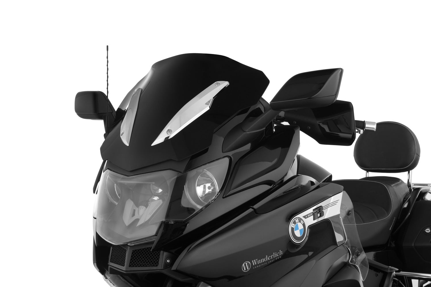 Wunderlich "Cruise" Windshield | Black -   Pyramid Motorcycle Accessories