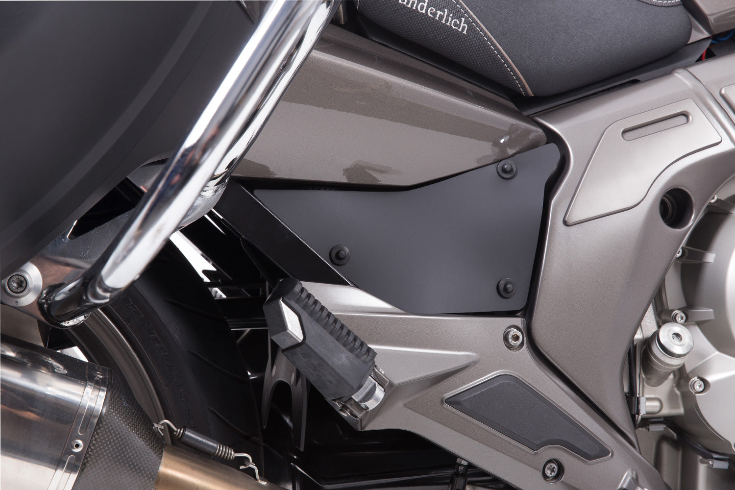 Wunderlich Side Cover Set | Black | BMW K 1600 Grand America -   Pyramid Motorcycle Accessories