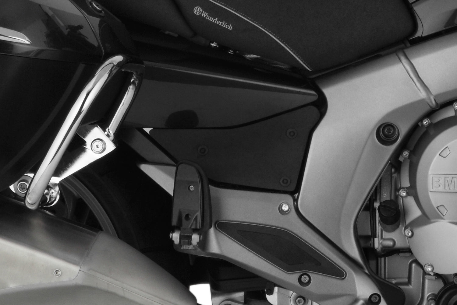 Wunderlich Side Cover Set | Black | BMW K 1600 GTL -   Pyramid Motorcycle Accessories