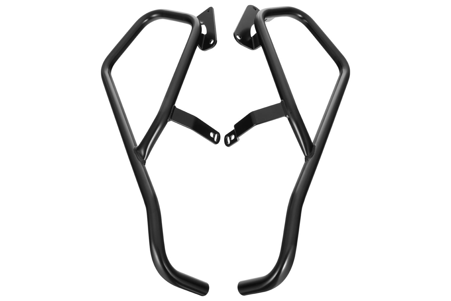 Wunderlich Engine Protection Bar Set | Chromed -   Pyramid Motorcycle Accessories