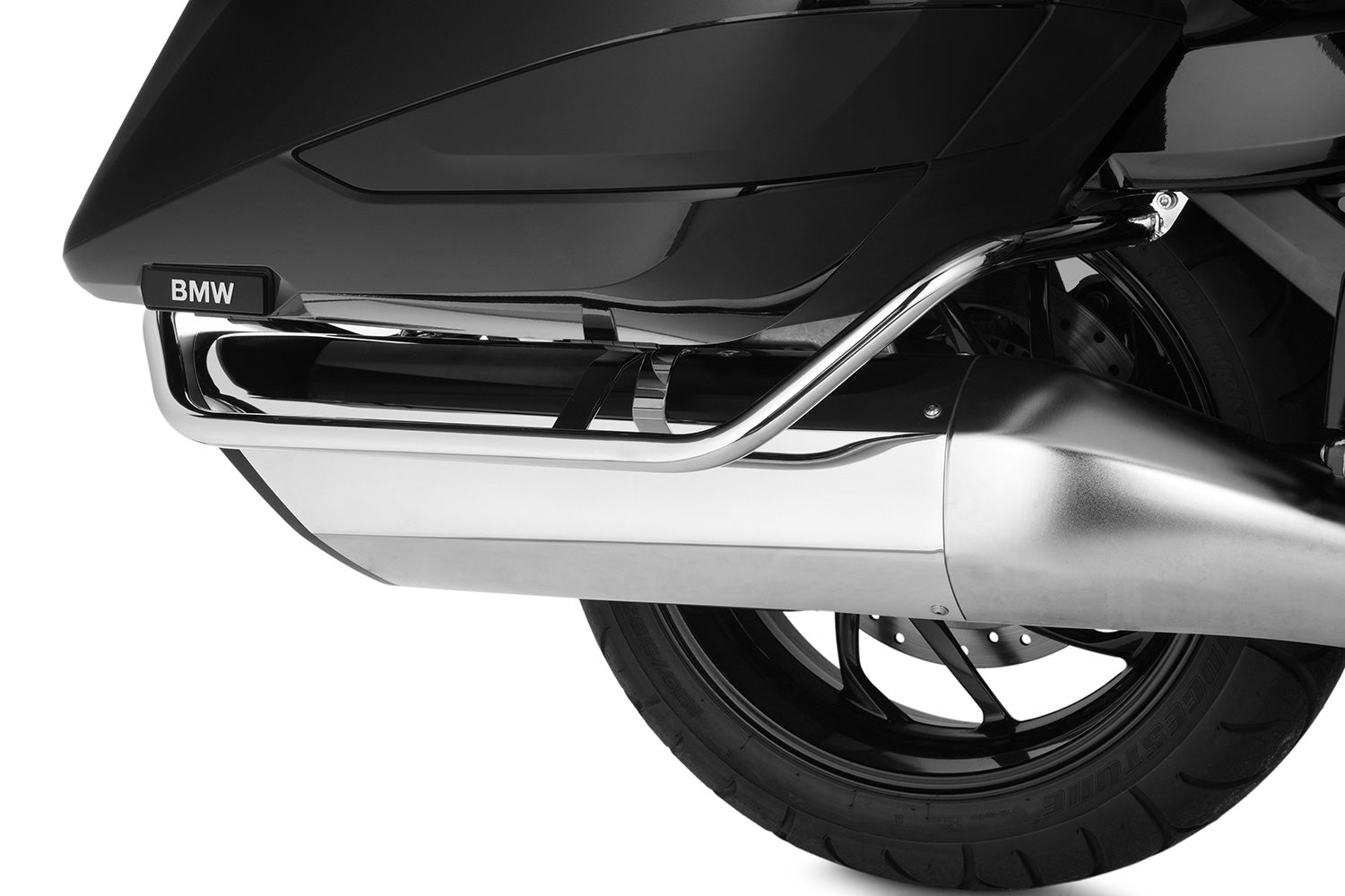 Wunderlich System Protection Bar | Chrome | BMW C 400 X -   Pyramid Motorcycle Accessories