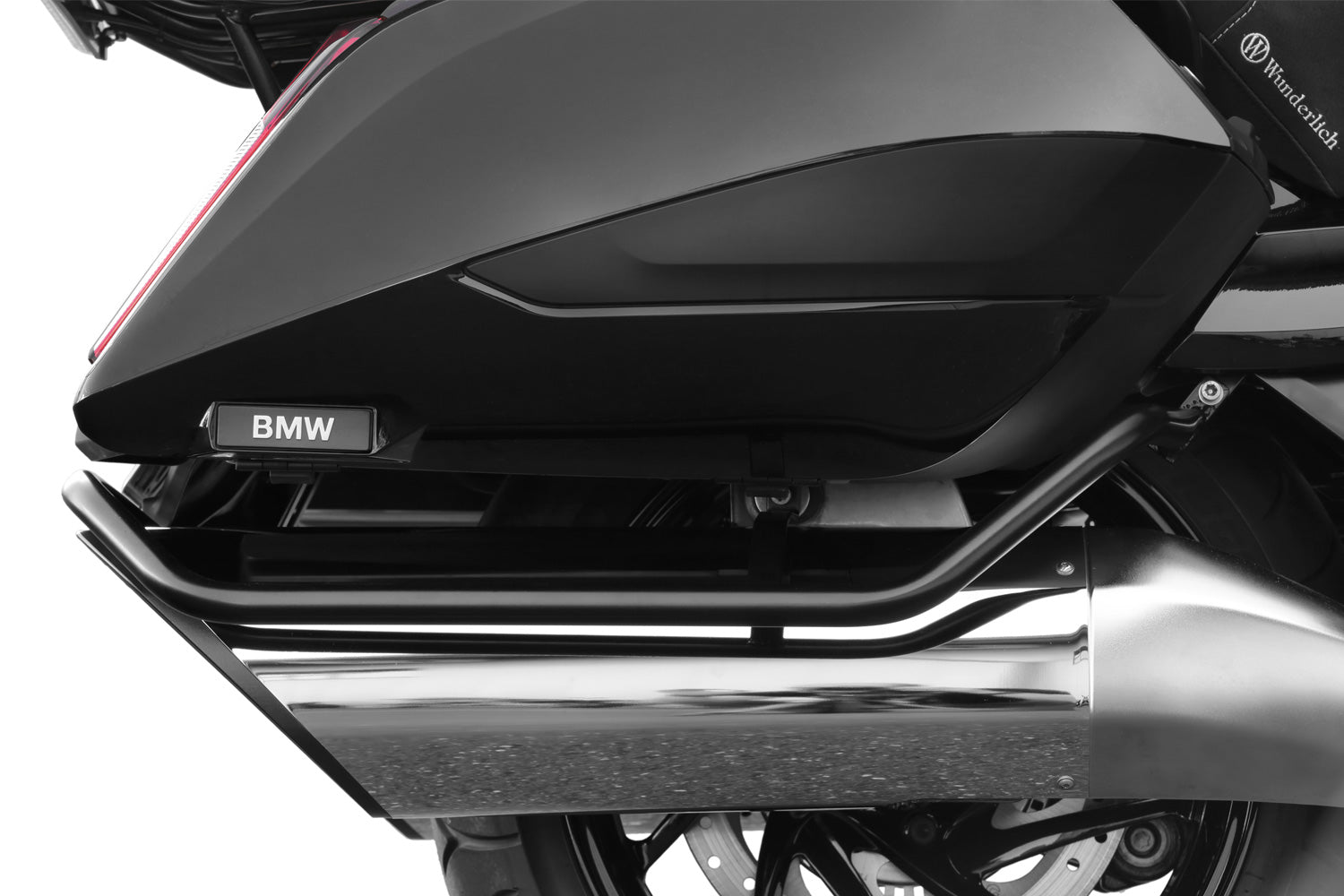 Wunderlich Case Protection Bar For Models Without Emergency System | Chromed -   Pyramid Motorcycle Accessories