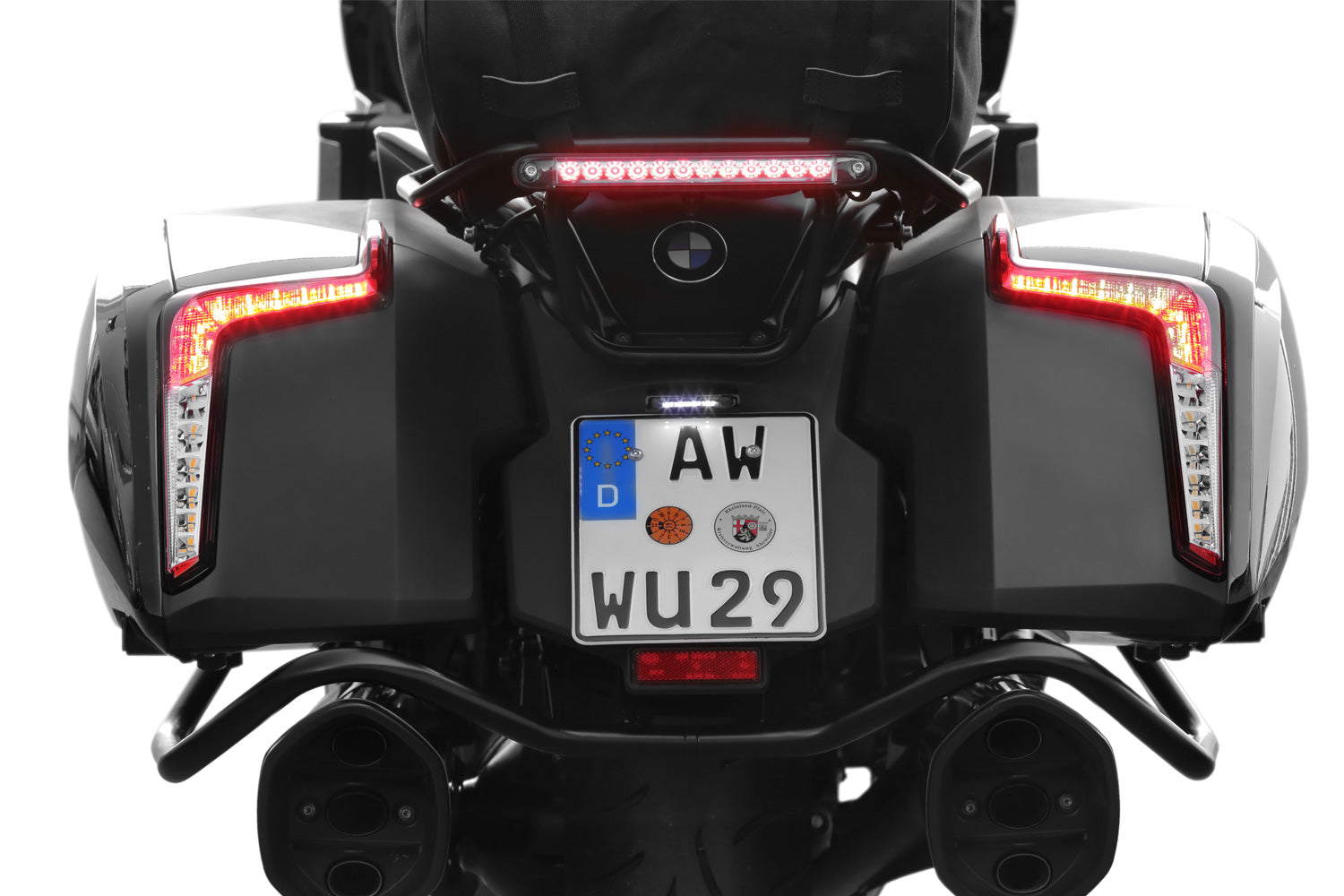 Wunderlich Case Protection Bar For Models Without Emergency System | Chromed -   Pyramid Motorcycle Accessories