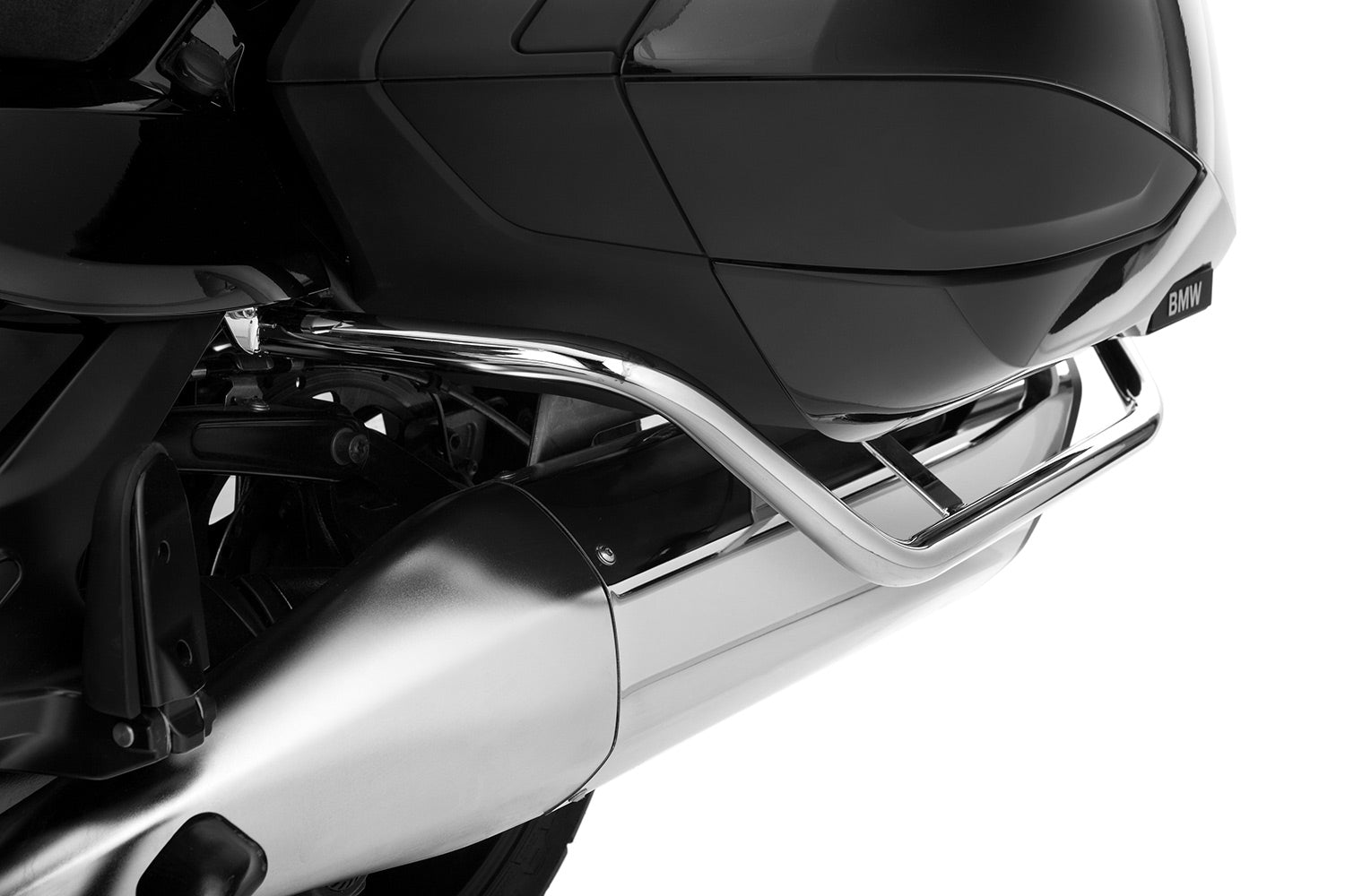 Wunderlich Case Protection Bar For Models with Emergency System | Black -   Pyramid Motorcycle Accessories