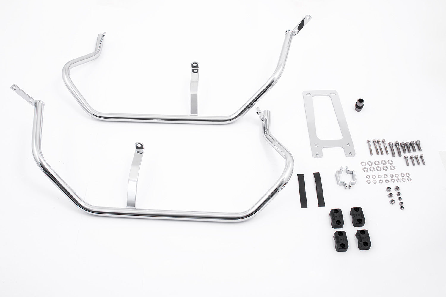 Wunderlich Case Protection Bar For Models with Emergency System | Black -   Pyramid Motorcycle Accessories