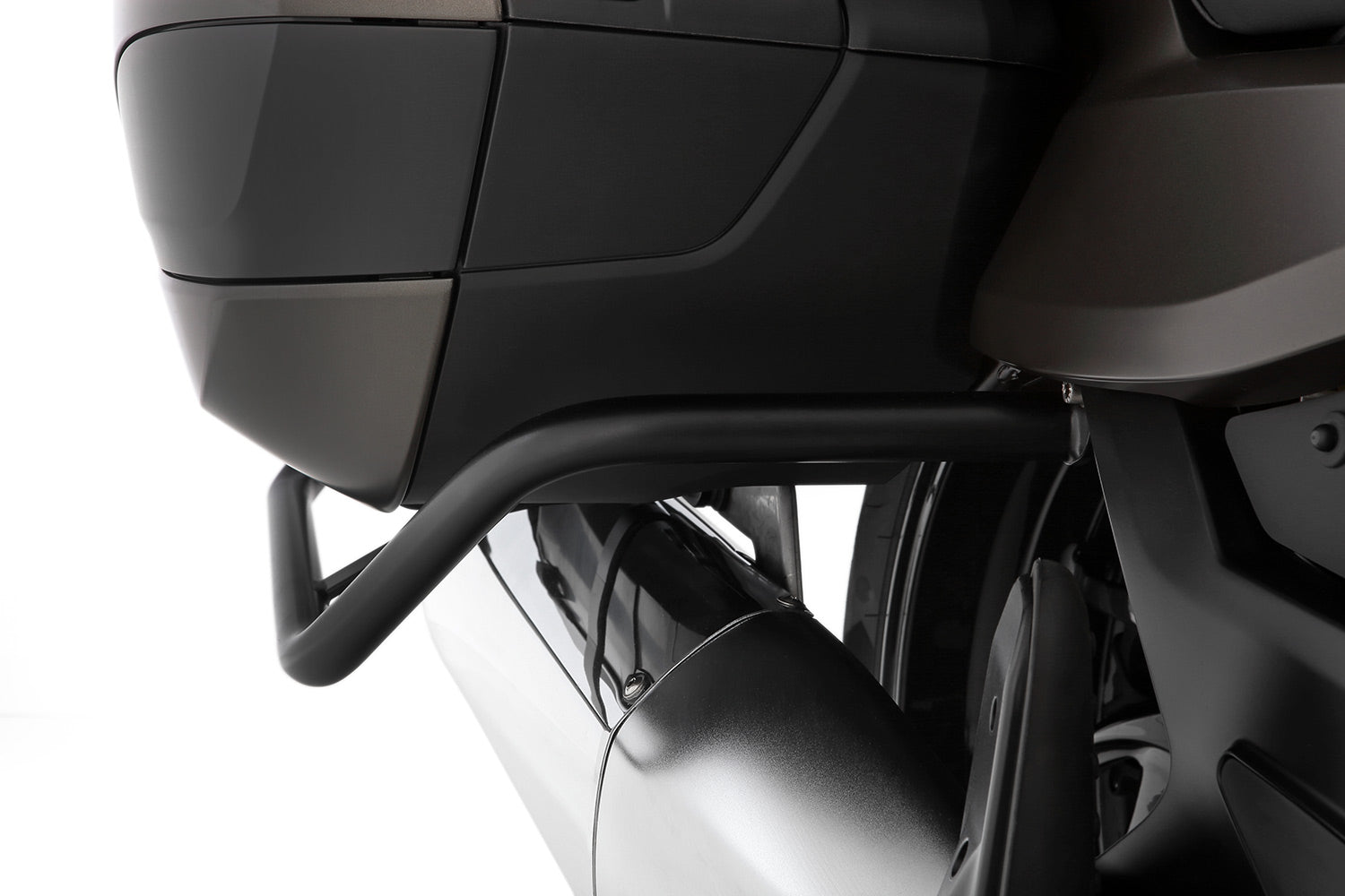 Wunderlich Case Protection Bar For Models Without Emergency System | Black -   Pyramid Motorcycle Accessories