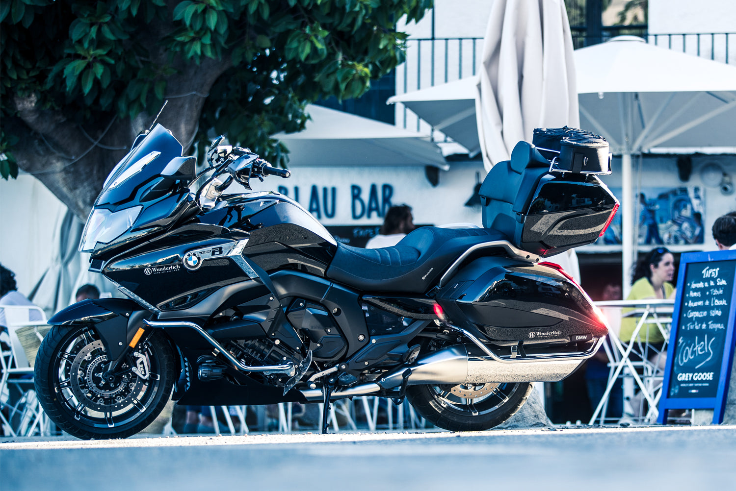 Wunderlich Top Case Rack Premium | Black | BMW R 1250 RT -   Pyramid Motorcycle Accessories
