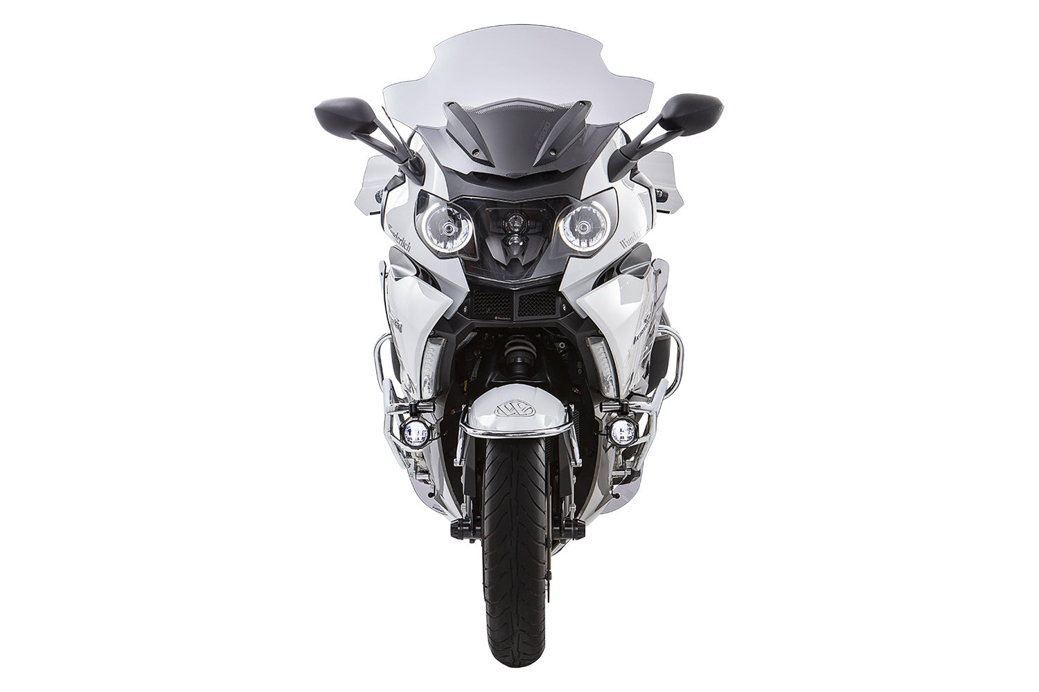 Wunderlich LED Additional Head Light Aton | Silver | BMW R 1250 GS -   Pyramid Motorcycle Accessories