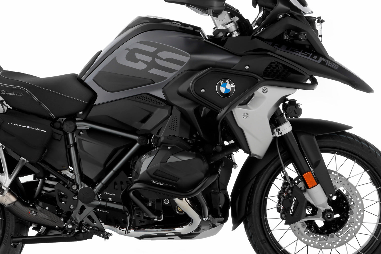 Wunderlich Valve Cover and Cylinder Protectors | Black | BMW R 12 -   Pyramid Motorcycle Accessories