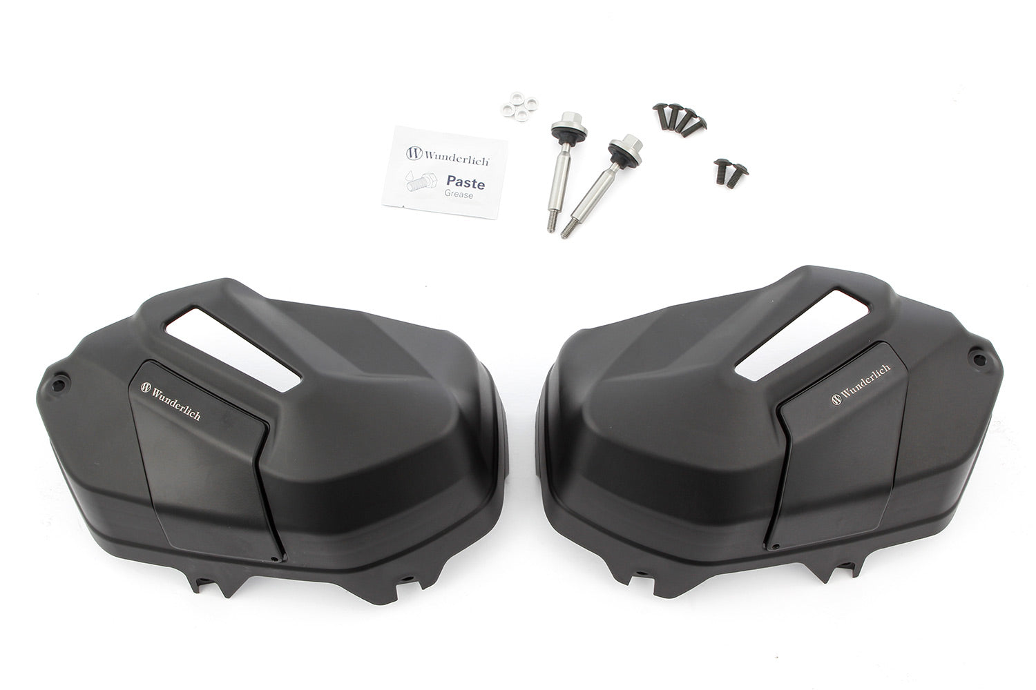 Wunderlich Valve Cover and Cylinder Protectors | Black | BMW R 12 -   Pyramid Motorcycle Accessories