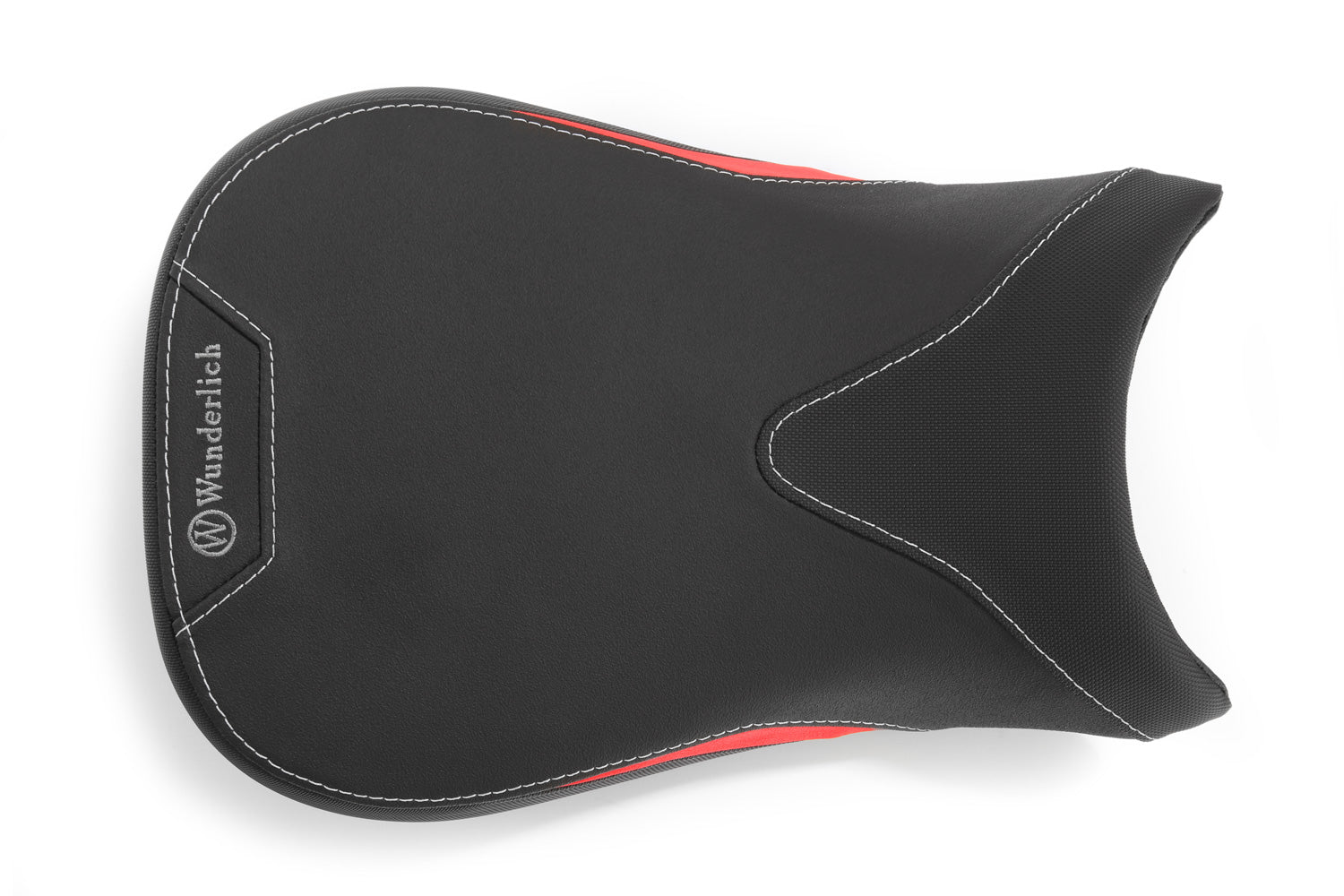Wunderlich Aktivkomfort Seat | Black-Red -   Pyramid Motorcycle Accessories